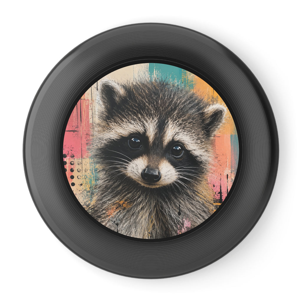 Jimothy Raccoon Flying Disc: Colorful Outdoor Frisbee