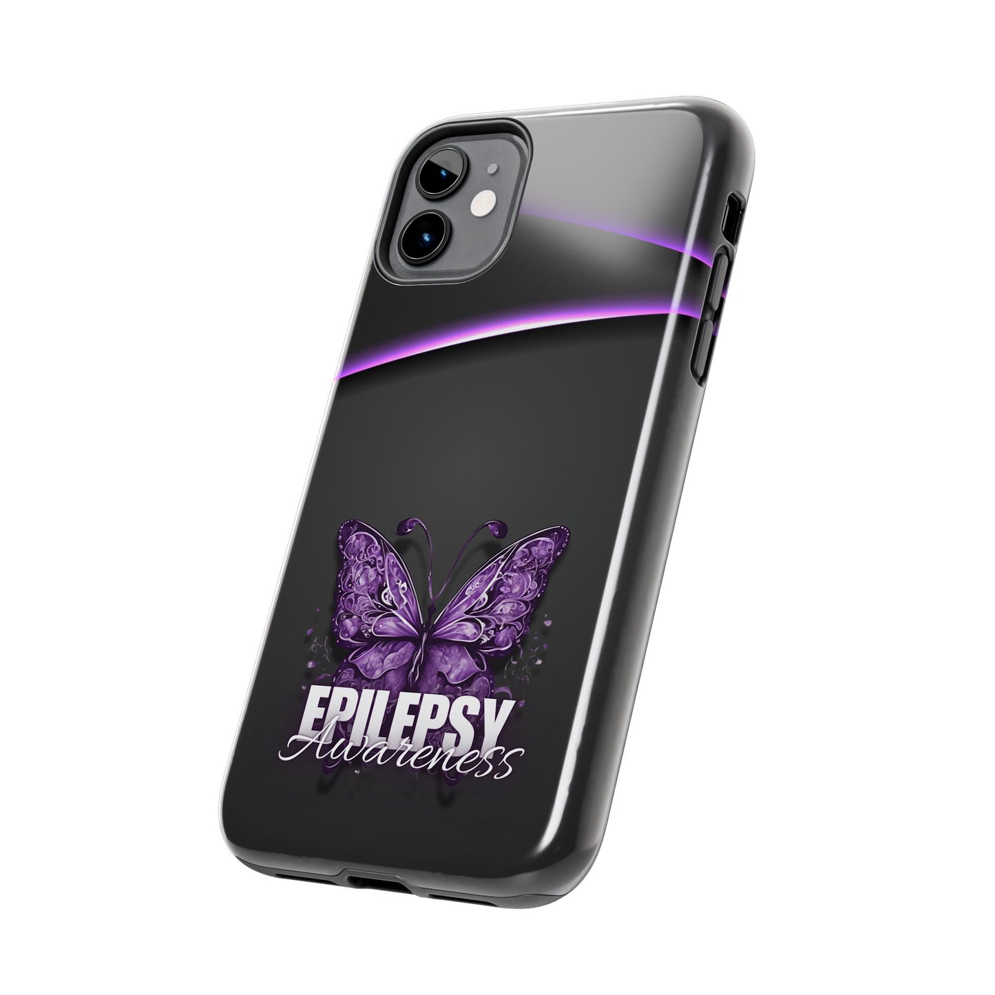 Epilepsy Awareness Butterfly Tough Phone Cases