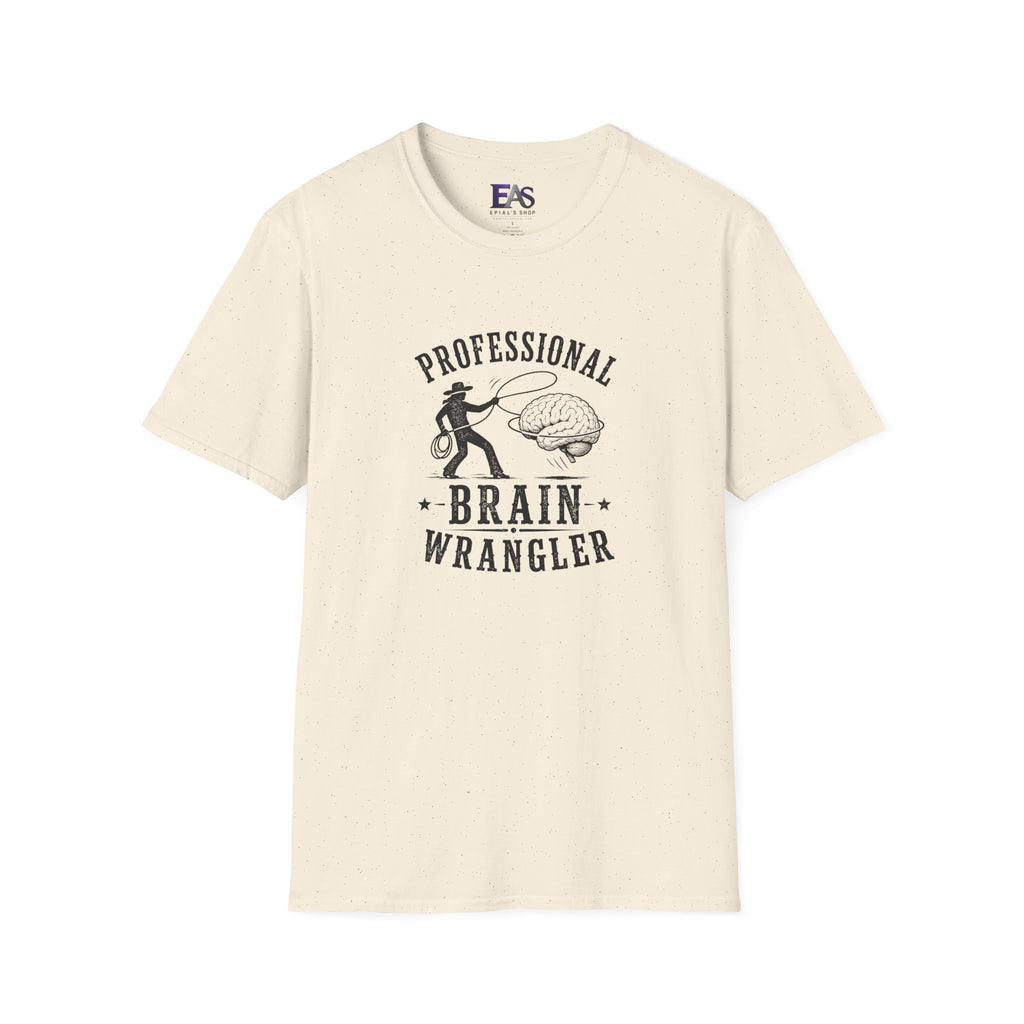 Professional Brain Wrangler Epilepsy Awareness T-Shirt