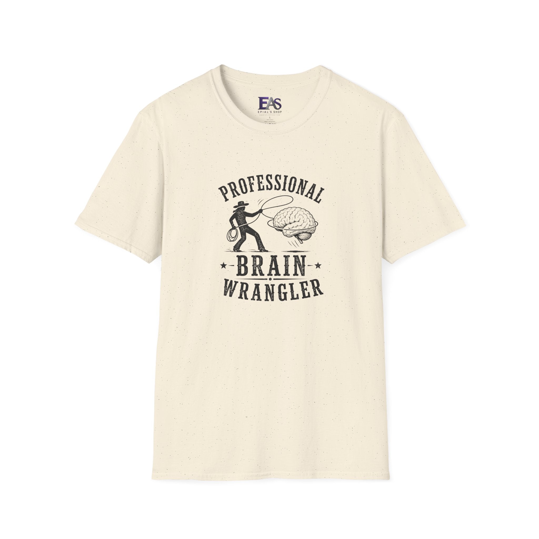 Professional Brain Wrangler Epilepsy Awareness T-Shirt