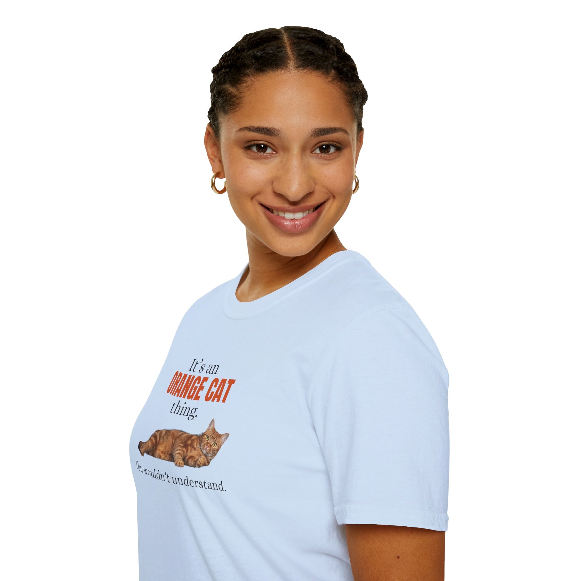 It's an Orange Cat Thing Unisex Softstyle T-Shirt