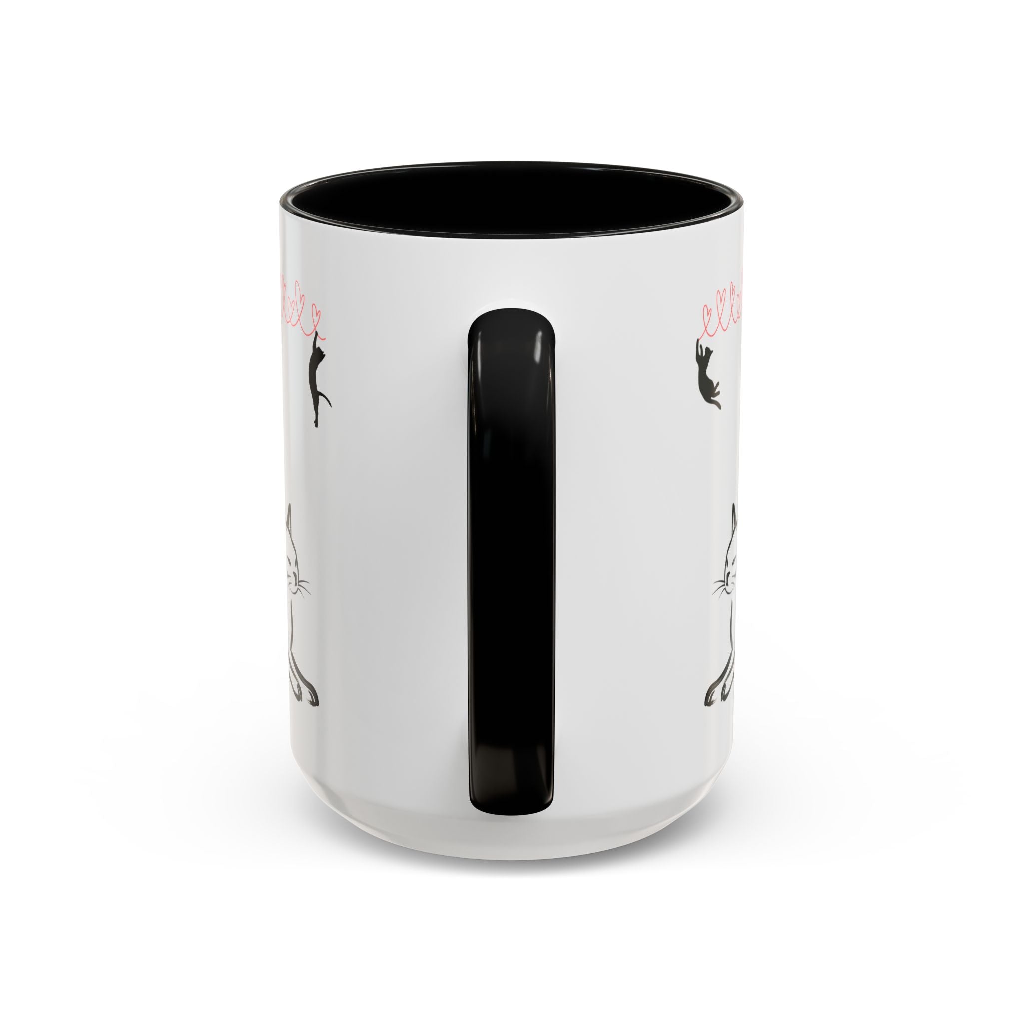 We Meet in the Middle Cat Wraparound Coffee Mug