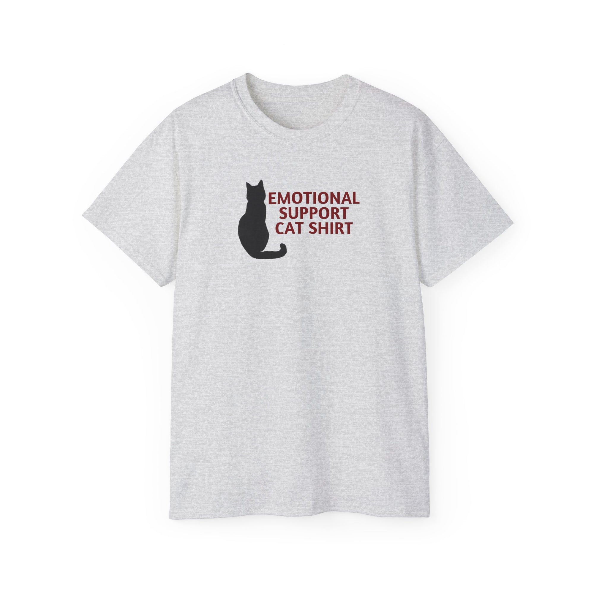Emotional Support Cat Shirt, Unisex Ultra Cotton Tee - T - Shirt - Epileptic Al’s Shop