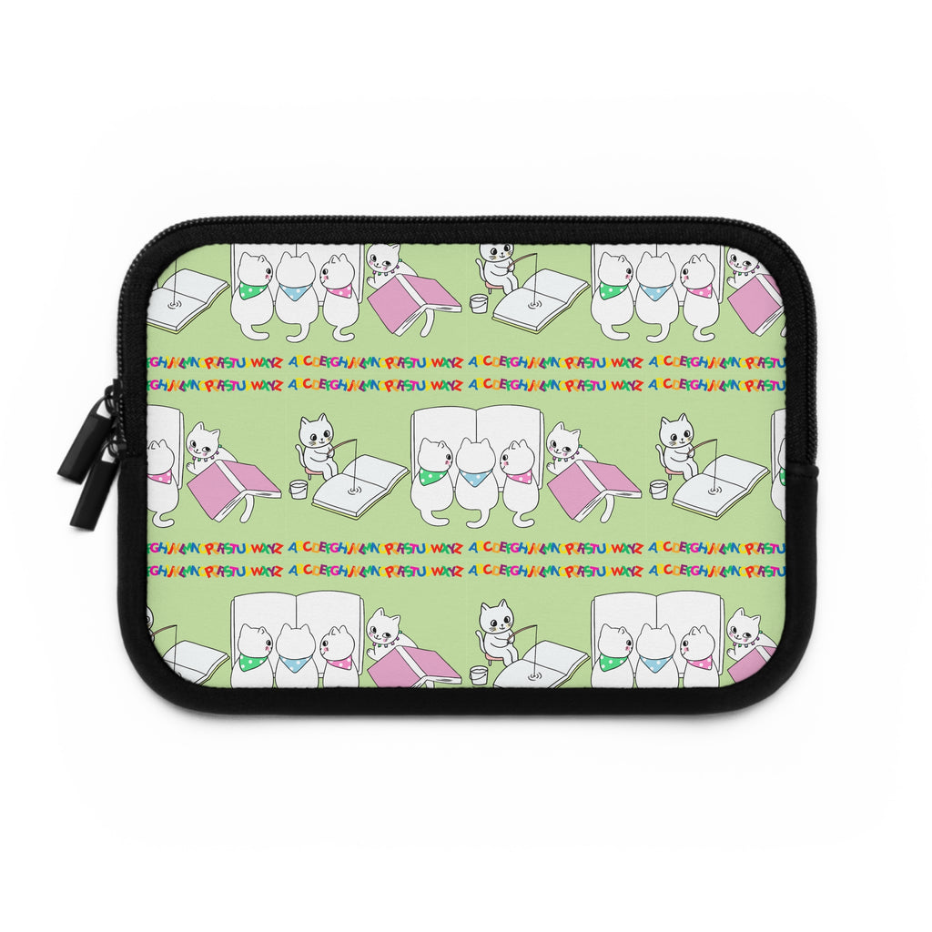 Whimsical Cat Laptop Sleeve