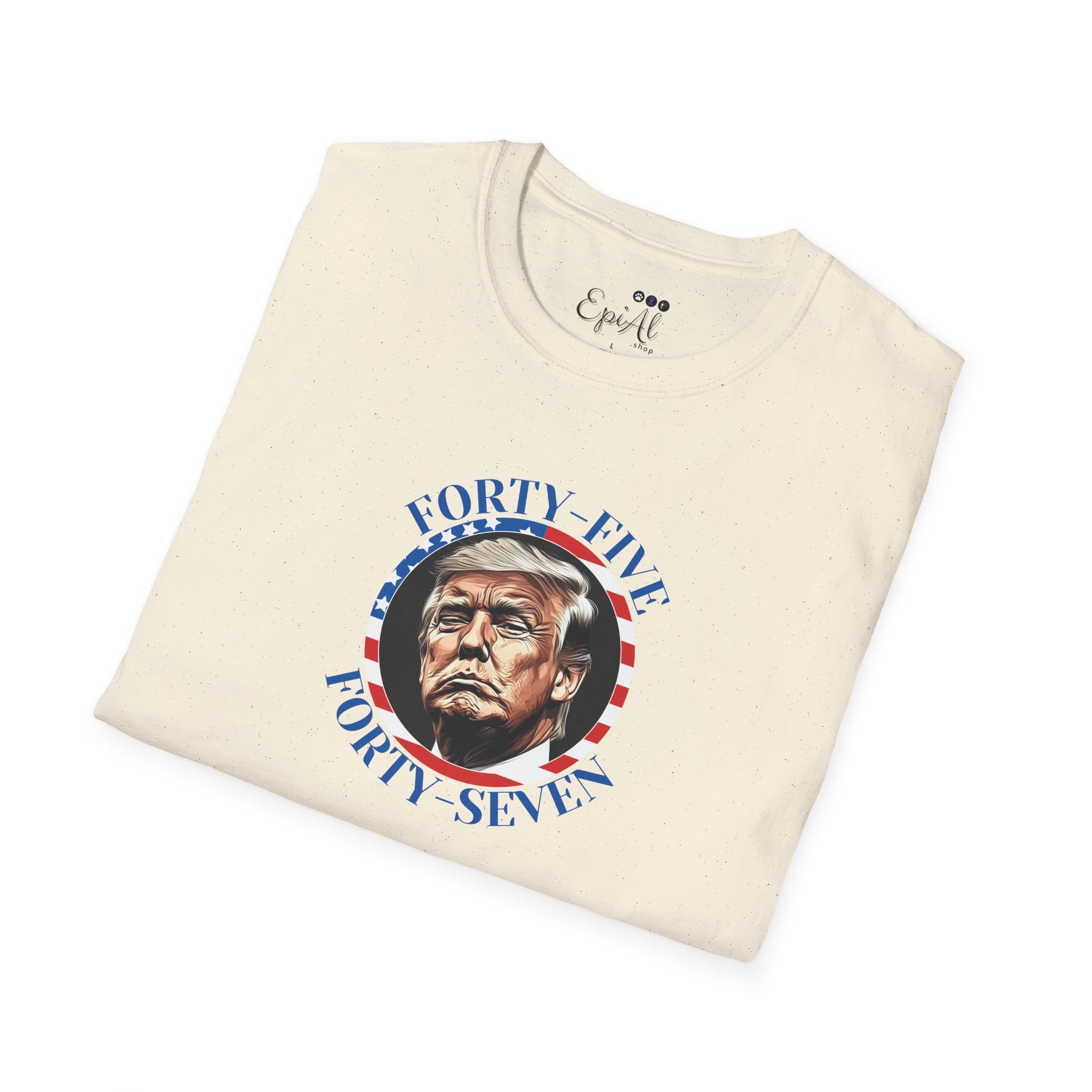 45 47 Trump Softstyle T-Shirt - Clothing, T-shirts - EpiAl's Shop