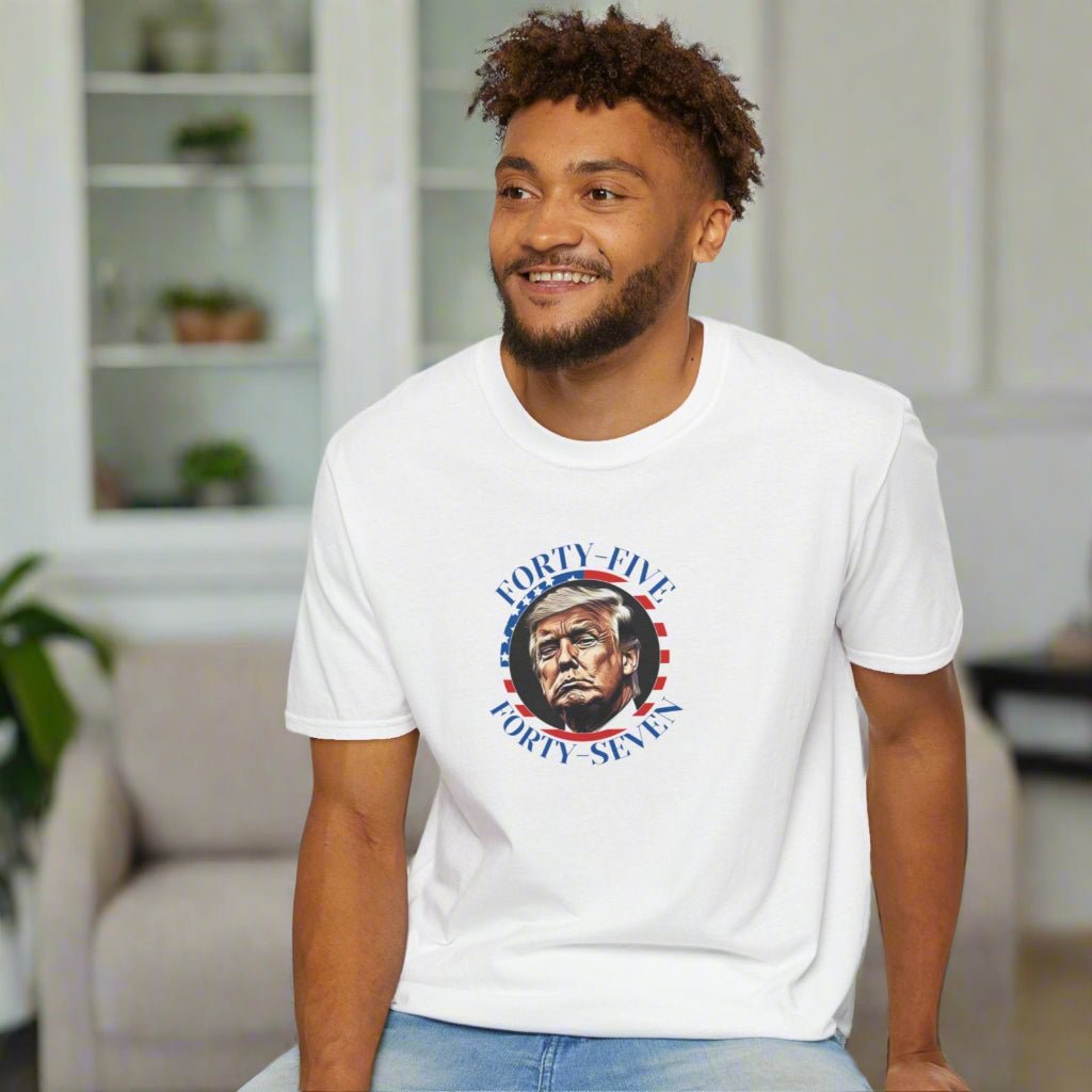 45 47 Trump Softstyle T-Shirt - Clothing, T-shirts - EpiAl's Shop