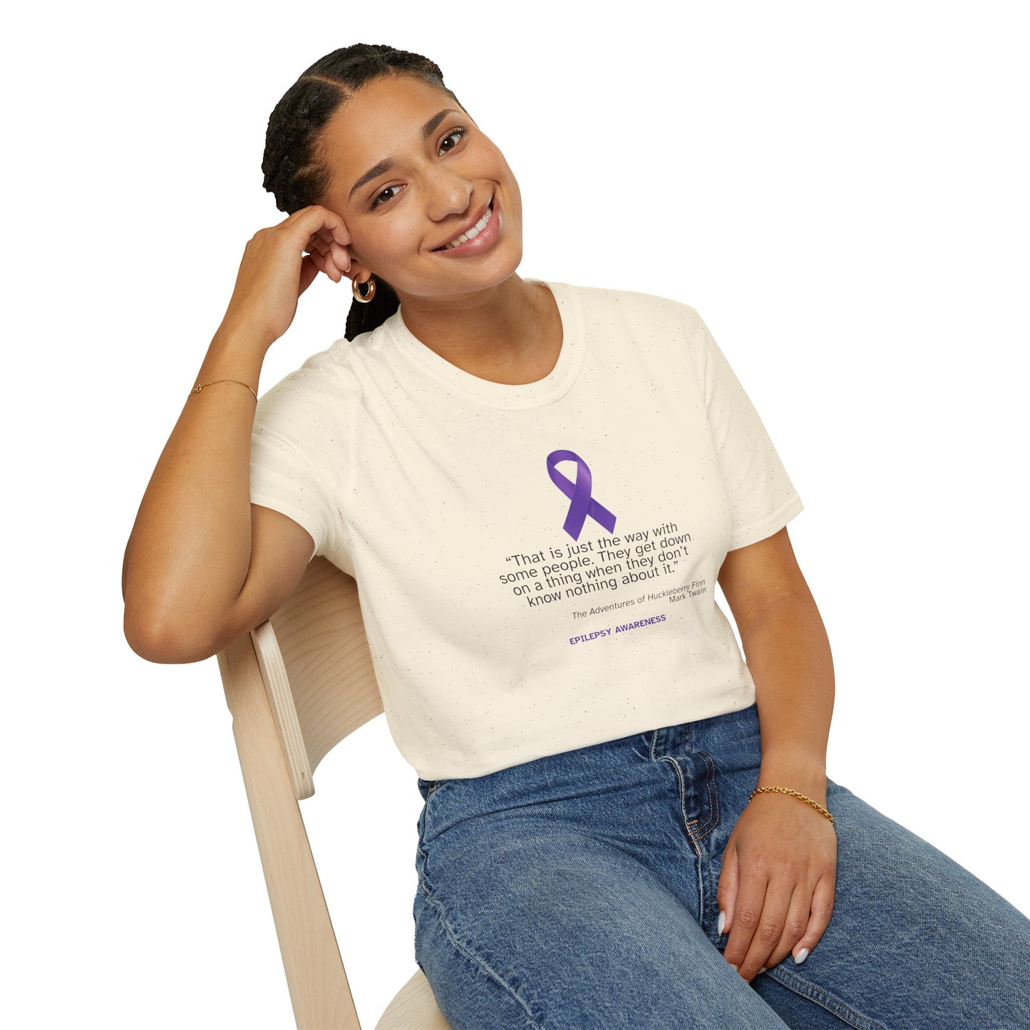 Epilepsy Awareness Unisex Softstyle T-Shirt - Spread Awareness & Compassion