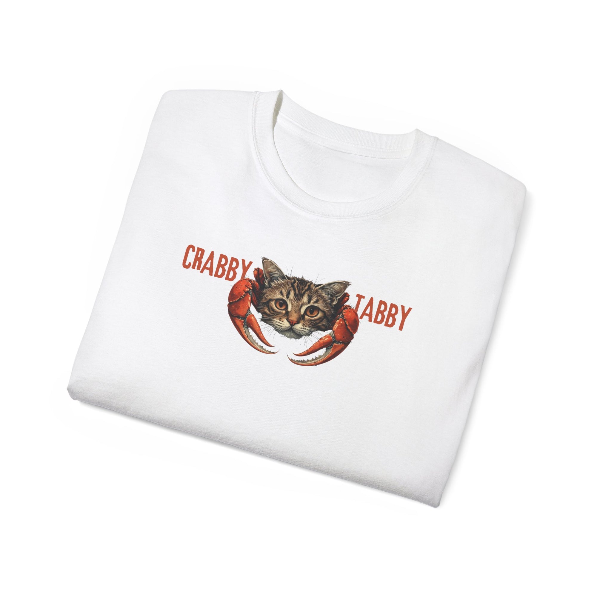 Crabby Tabby Cat Lover Unisex Tee