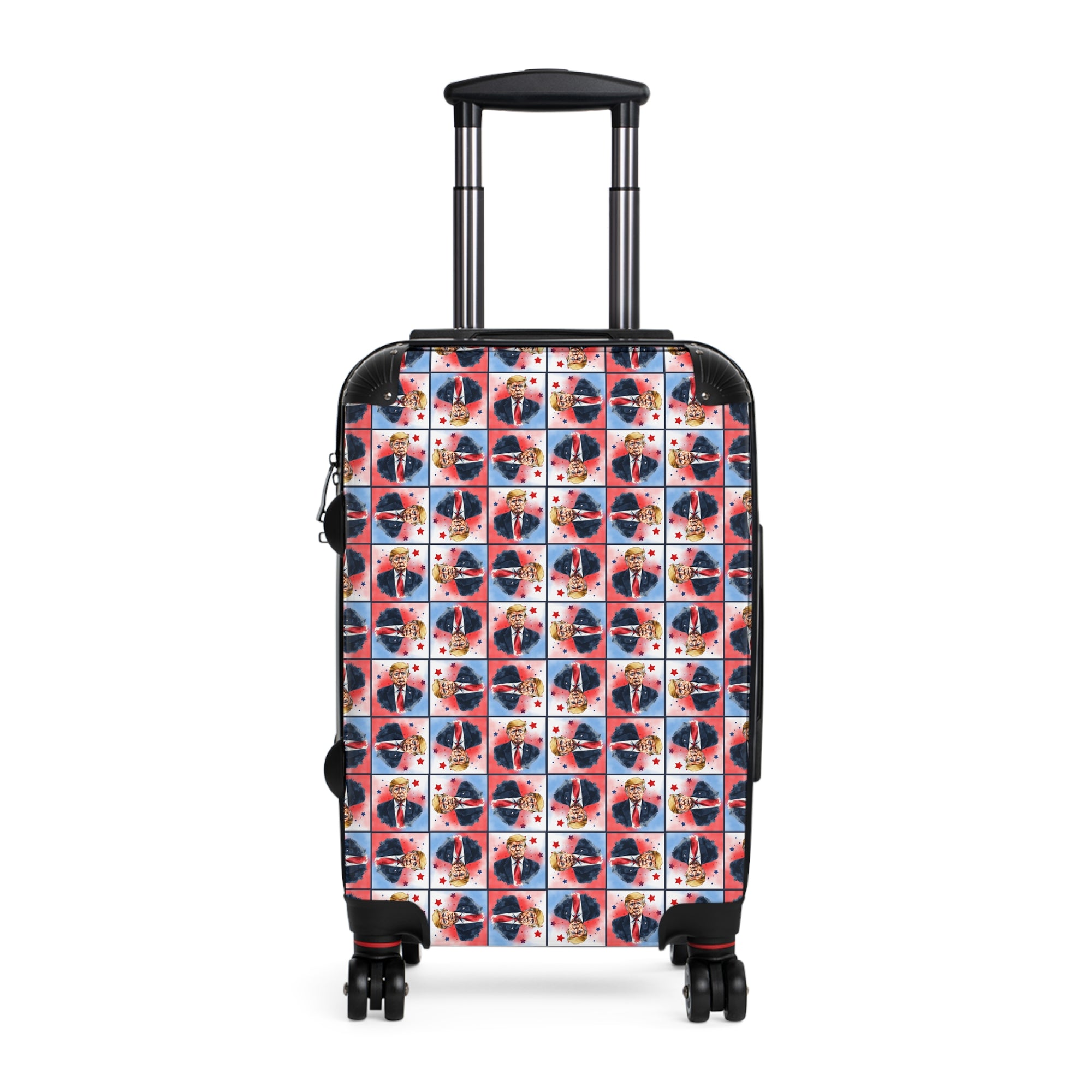 Colorful Trump Travel Suitcase