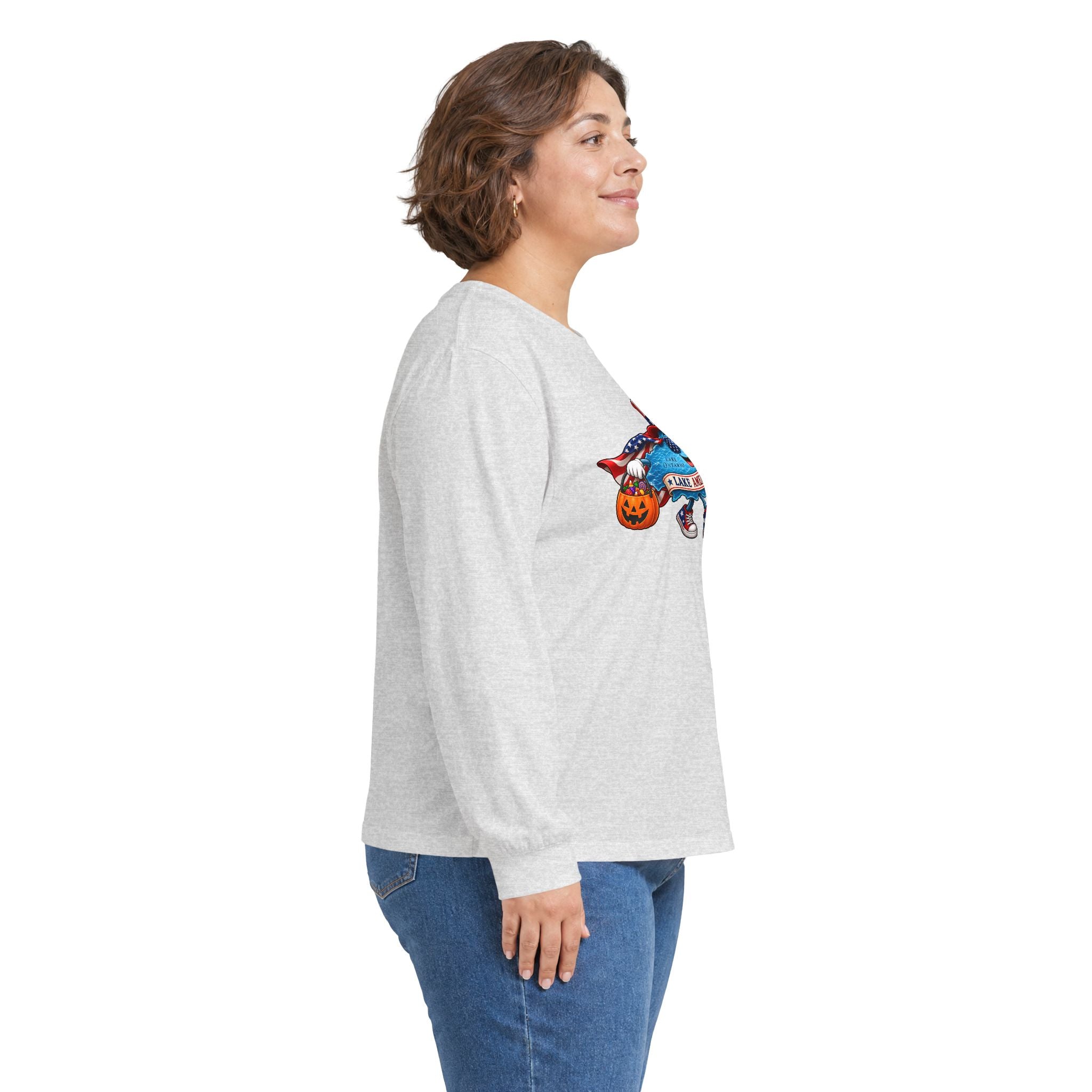 Lake Ontario Dressed as Lake America Halloween Unisex Long Sleeve Tee