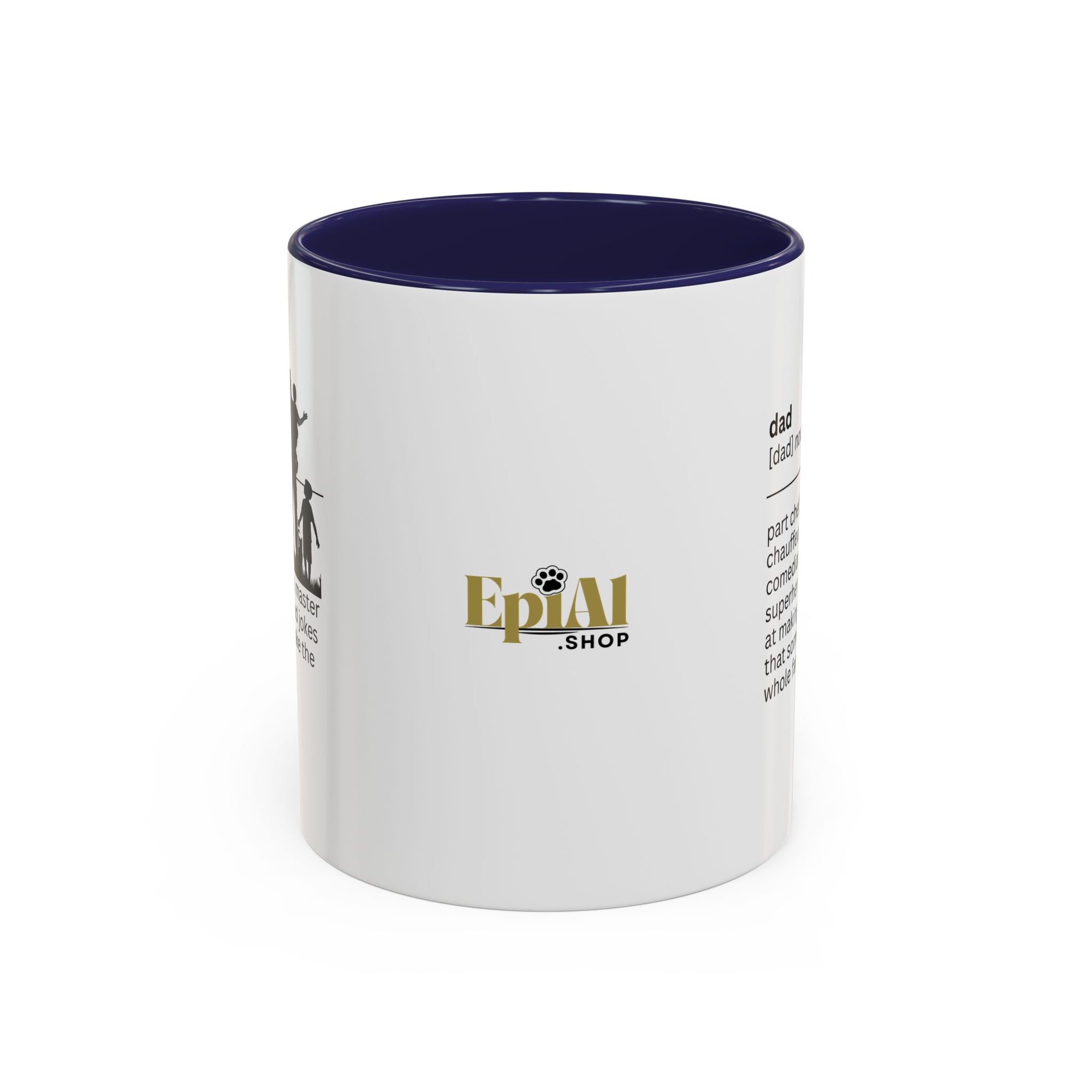Dad Jokes Accent Coffee Mug - Perfect Gift for Dads