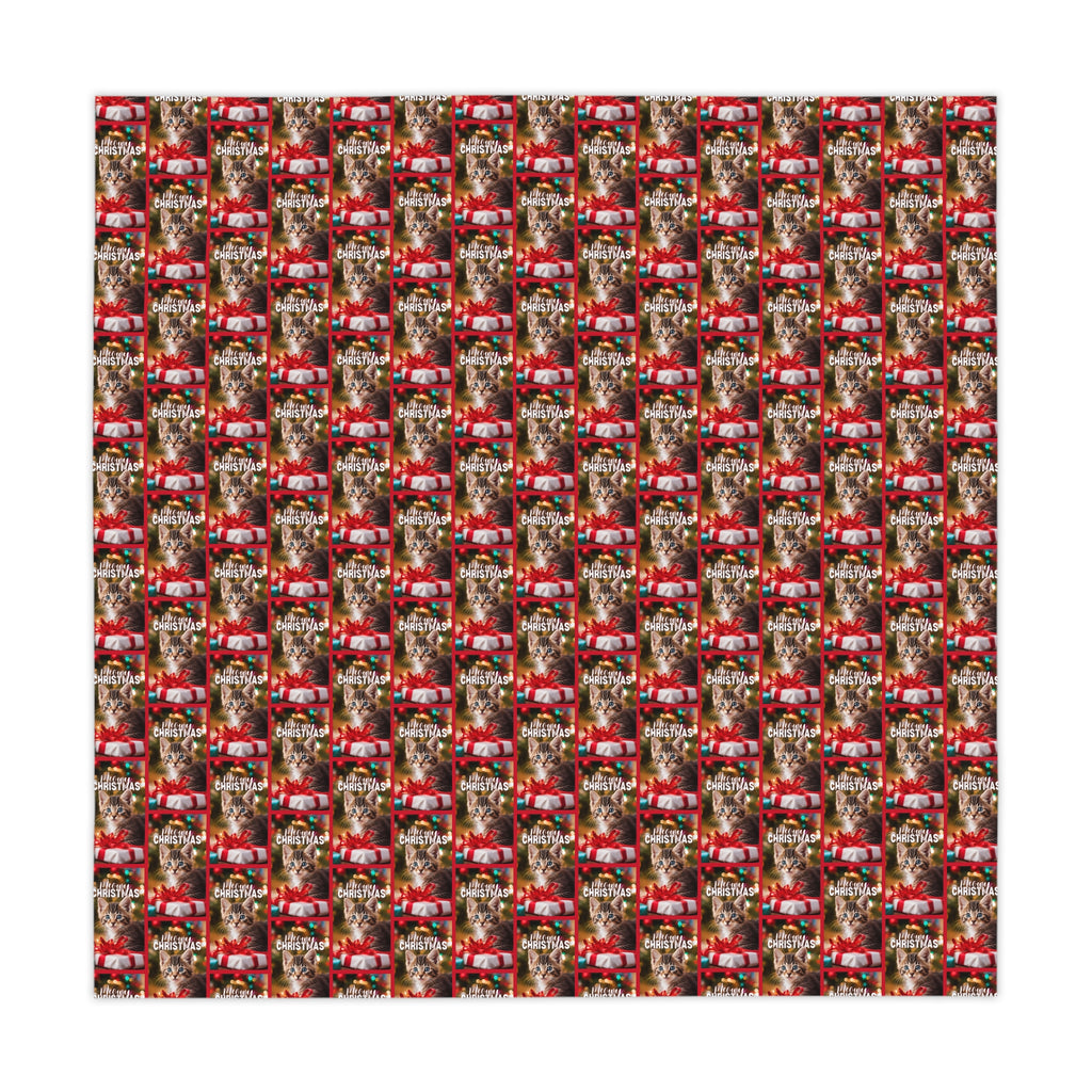 Meowy Christmas Tablecloth
