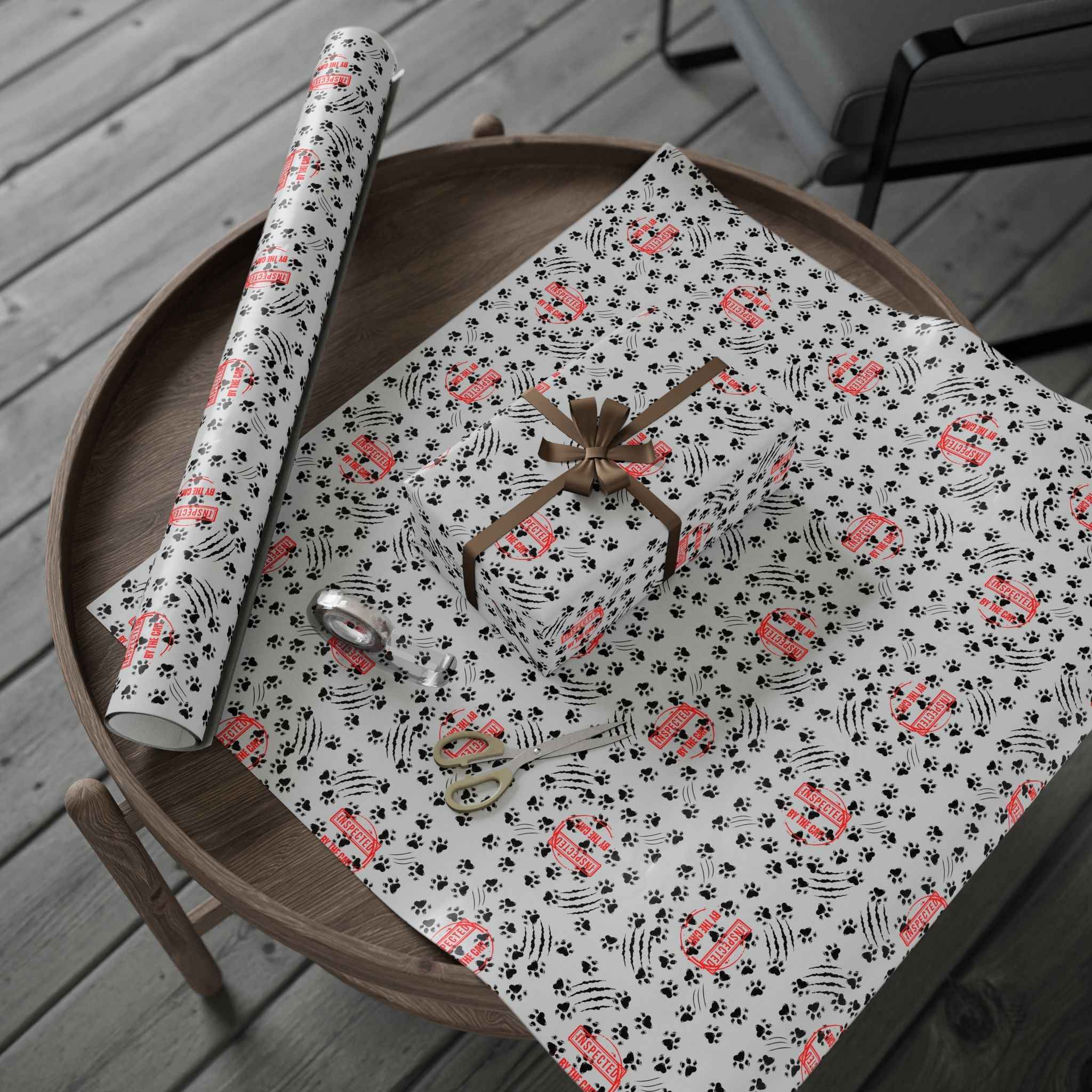 This Gift Was Inspected by a Cat – All-Purpose Gift Wrap