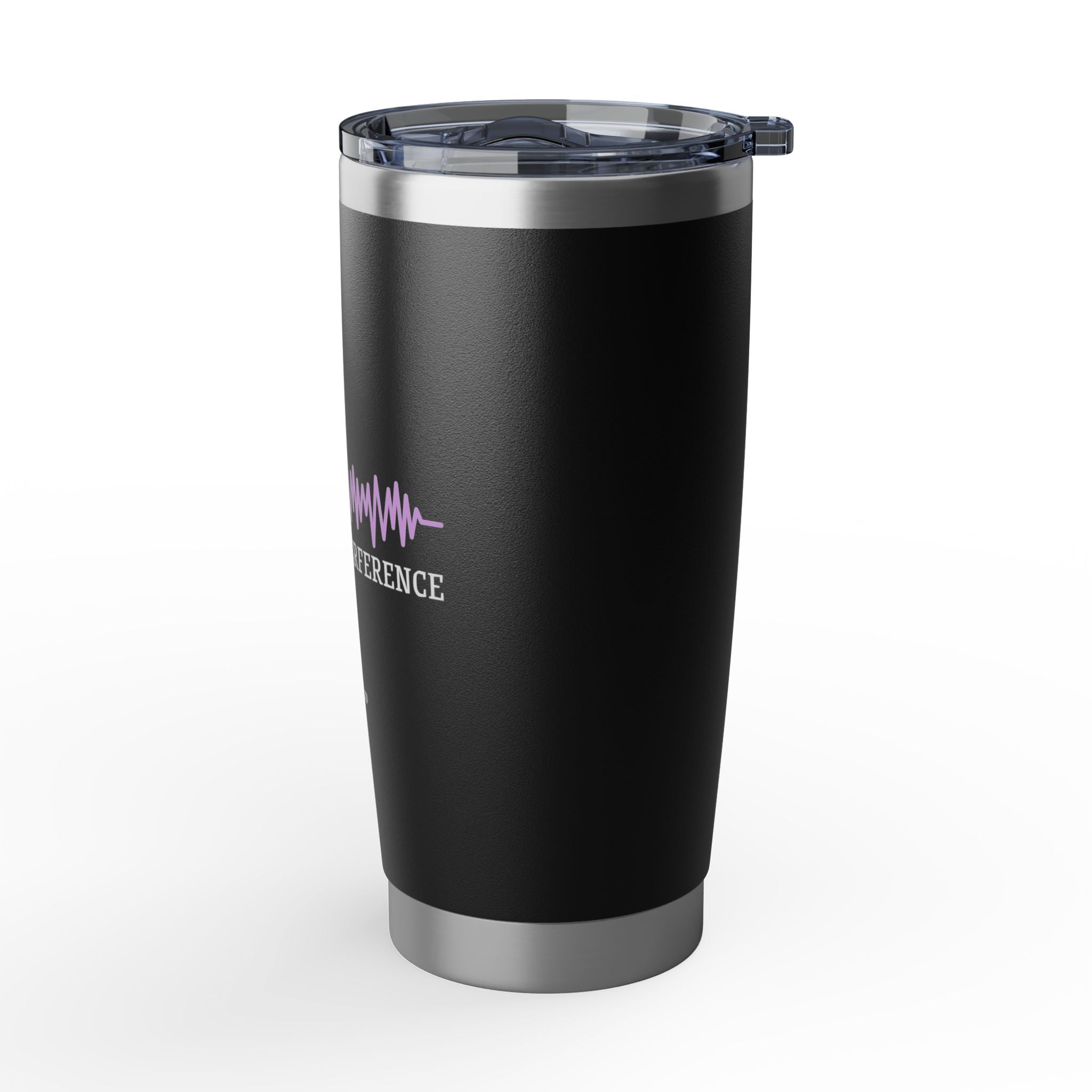 Signal Interference 20oz Stainless Steel Tumbler – Epilepsy Awareness Travel Cup