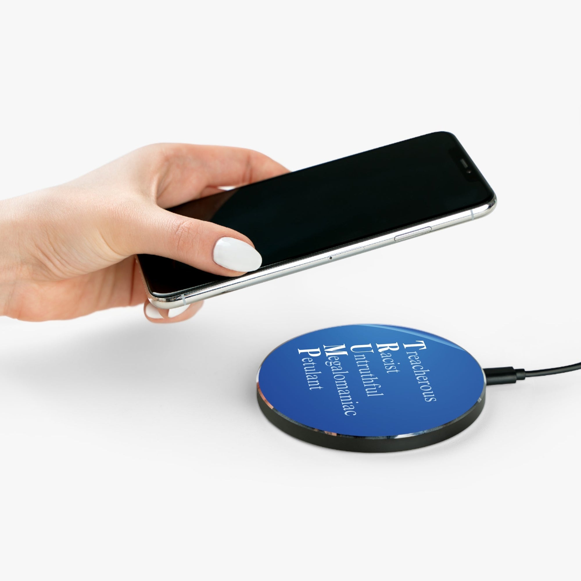 Fast Charging Pad with Anti-Trump Acronym Printify