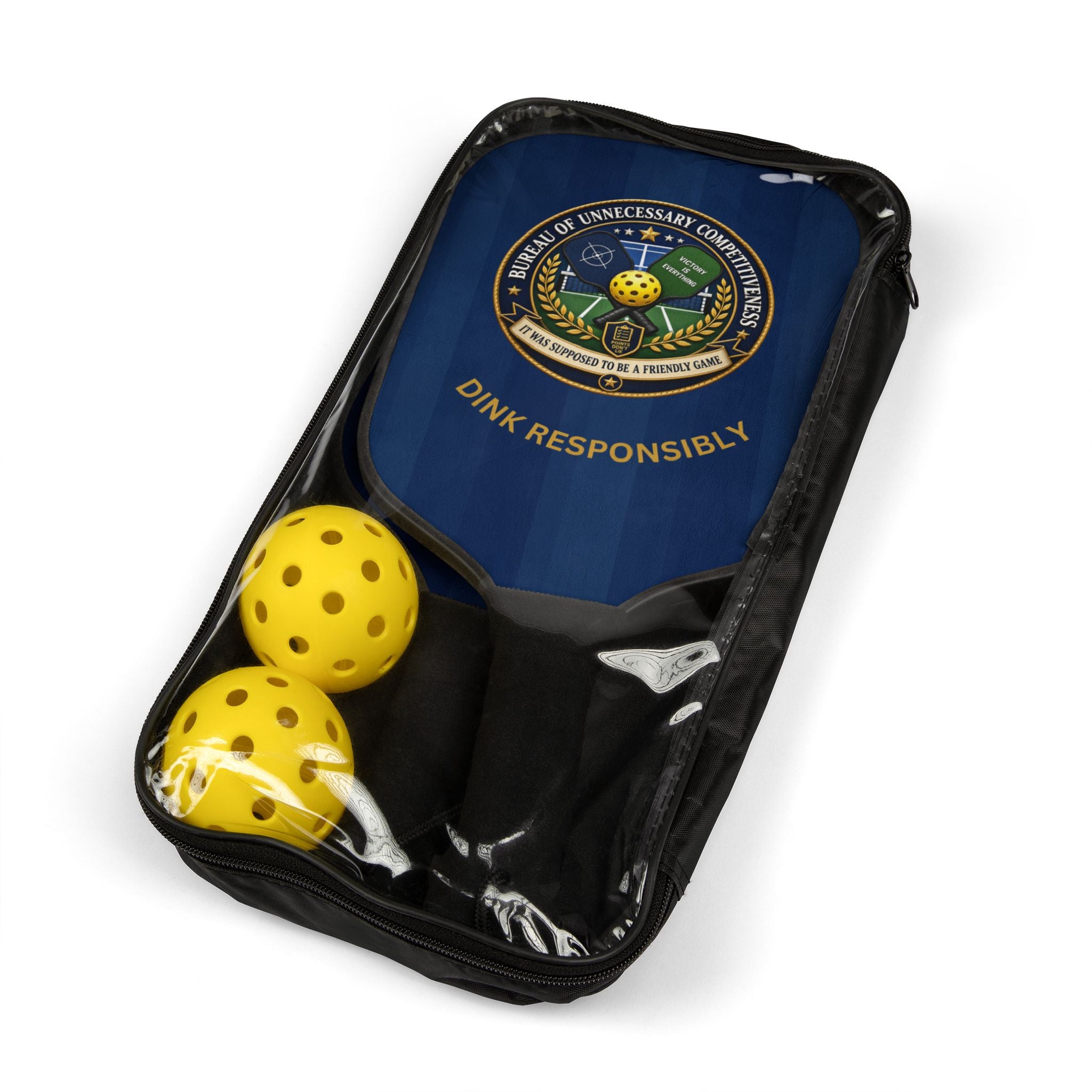 Dink Responsibly Pickleball Paddle Set
