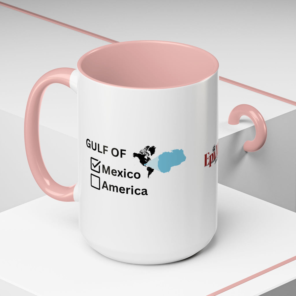Gulf of Mexico Checkbox Accent Coffee Mug