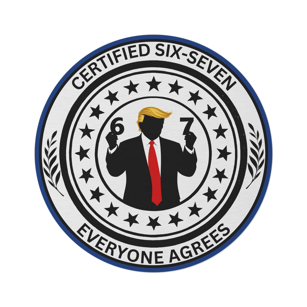 Certified Six–Seven – Round Statement Rug
