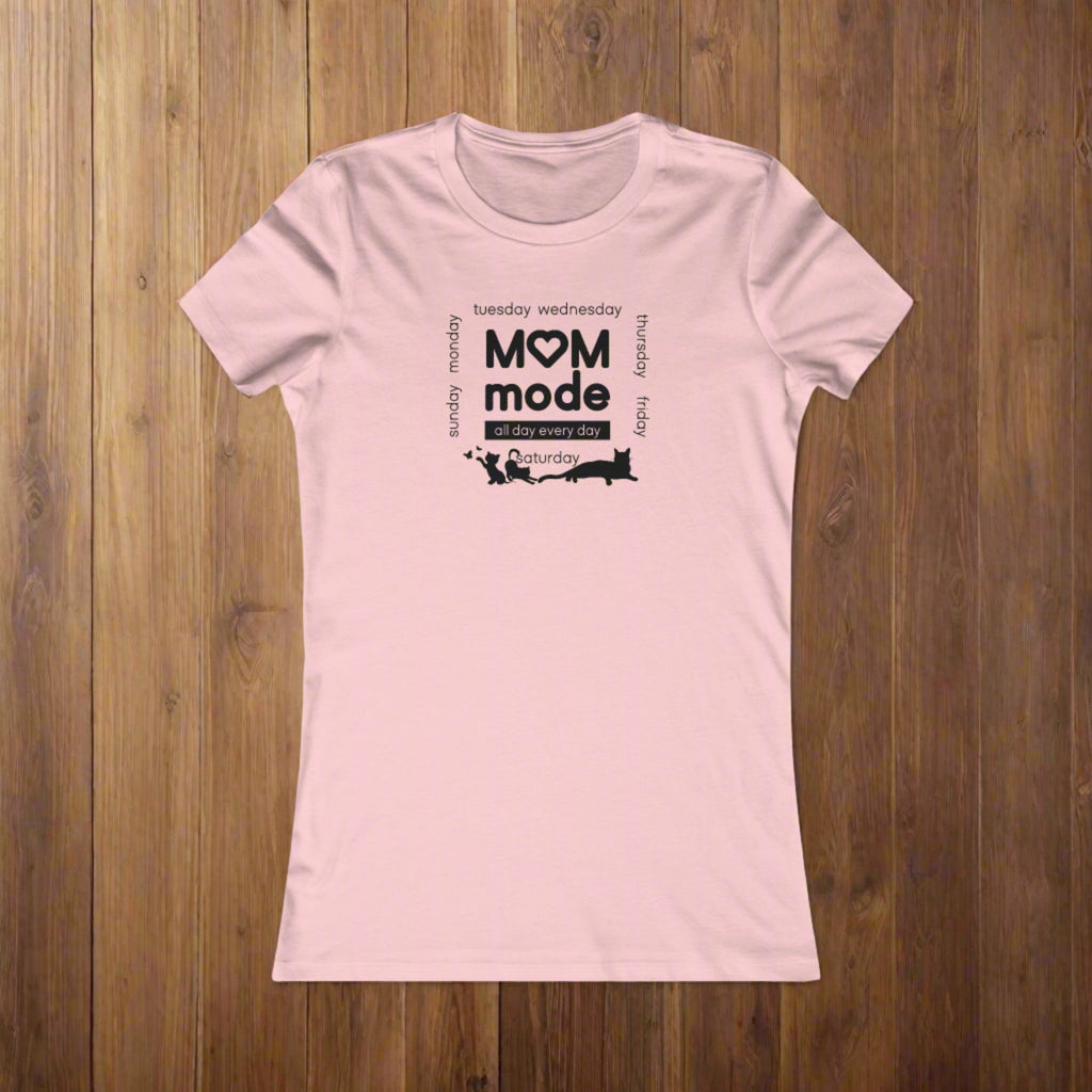 Mom Mode Women's Favorite Tee - T - Shirt - Epileptic Al’s Shop