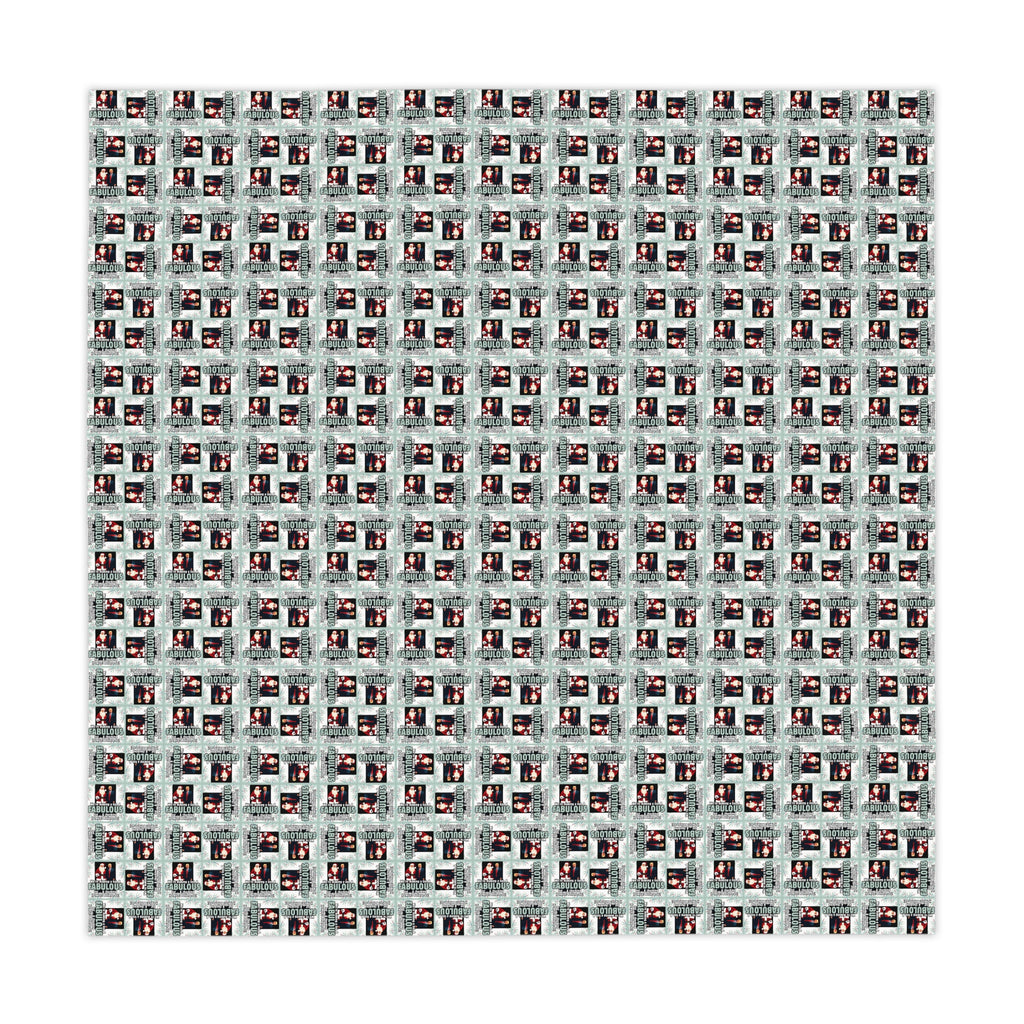 Santa Trump Fabulous List Christmas Tablecloth