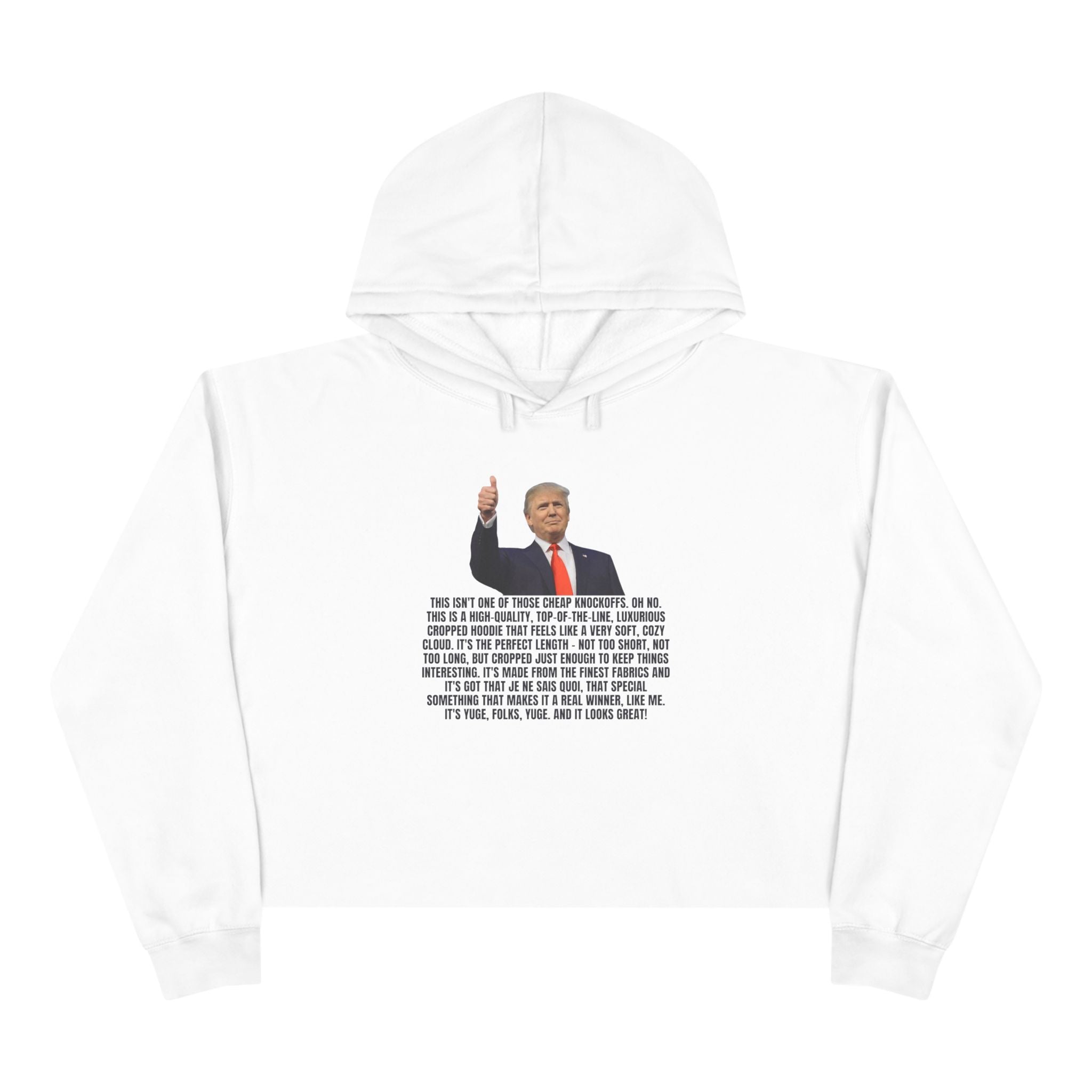 Trump's Best Crop Hoodie - EpiAl's Shop