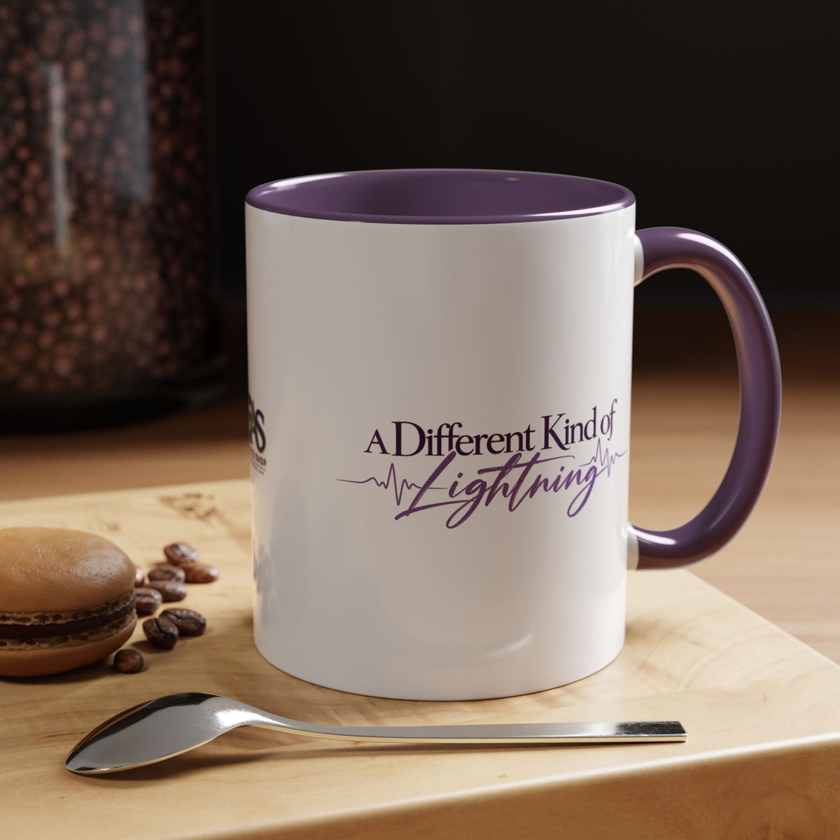 A Different Kind of Lightning | Epilepsy Awareness Two-Tone Coffee Mug (11oz/15oz)