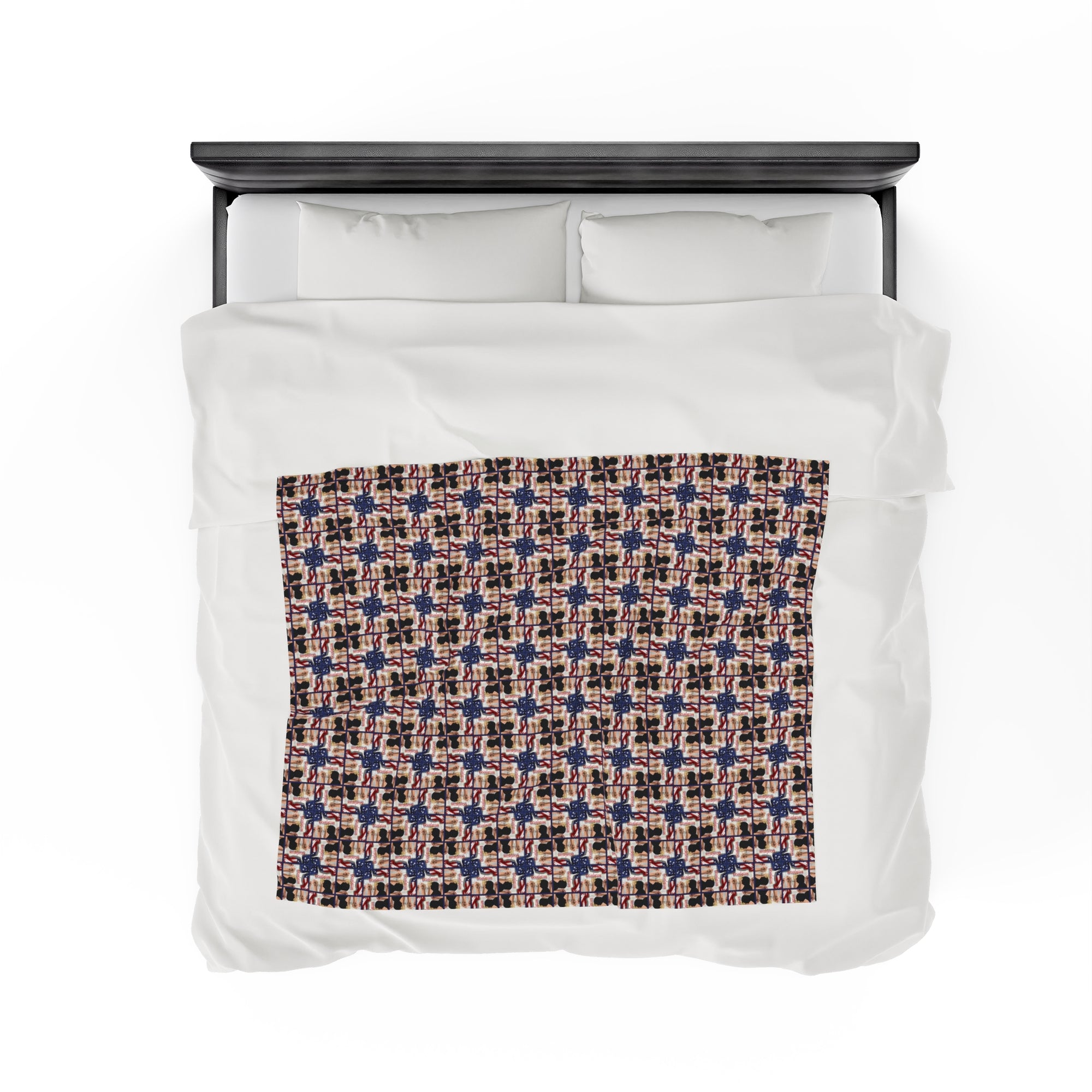 Trump Revolution of Common Sense Velveteen Plush Blanket