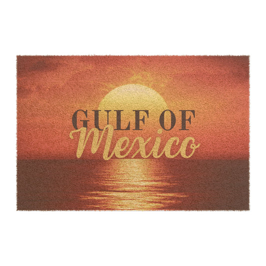 Gulf of Mexico Sunset Doormat Printify