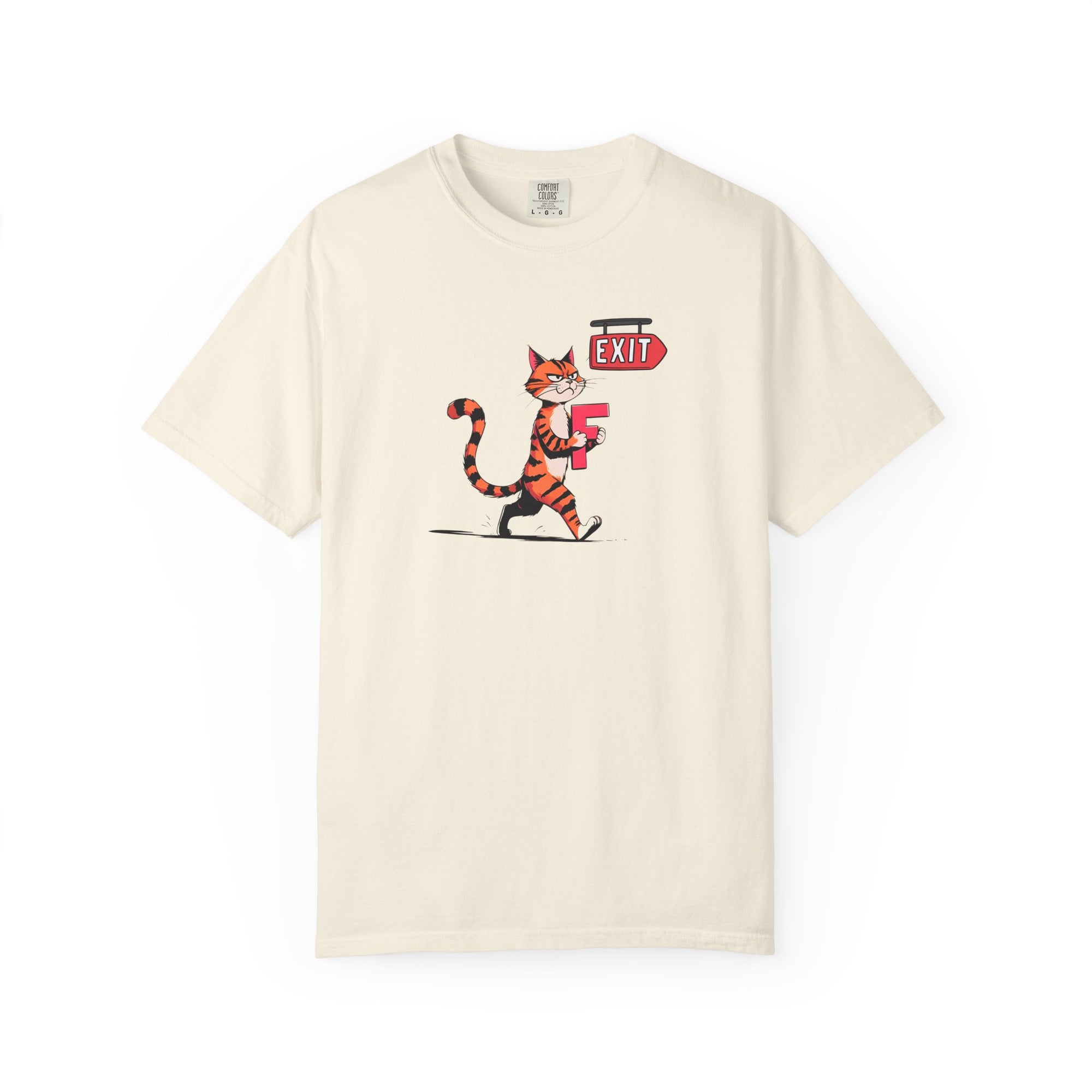 Getting the F Outta Here Unisex Garment-Dyed T-shirt