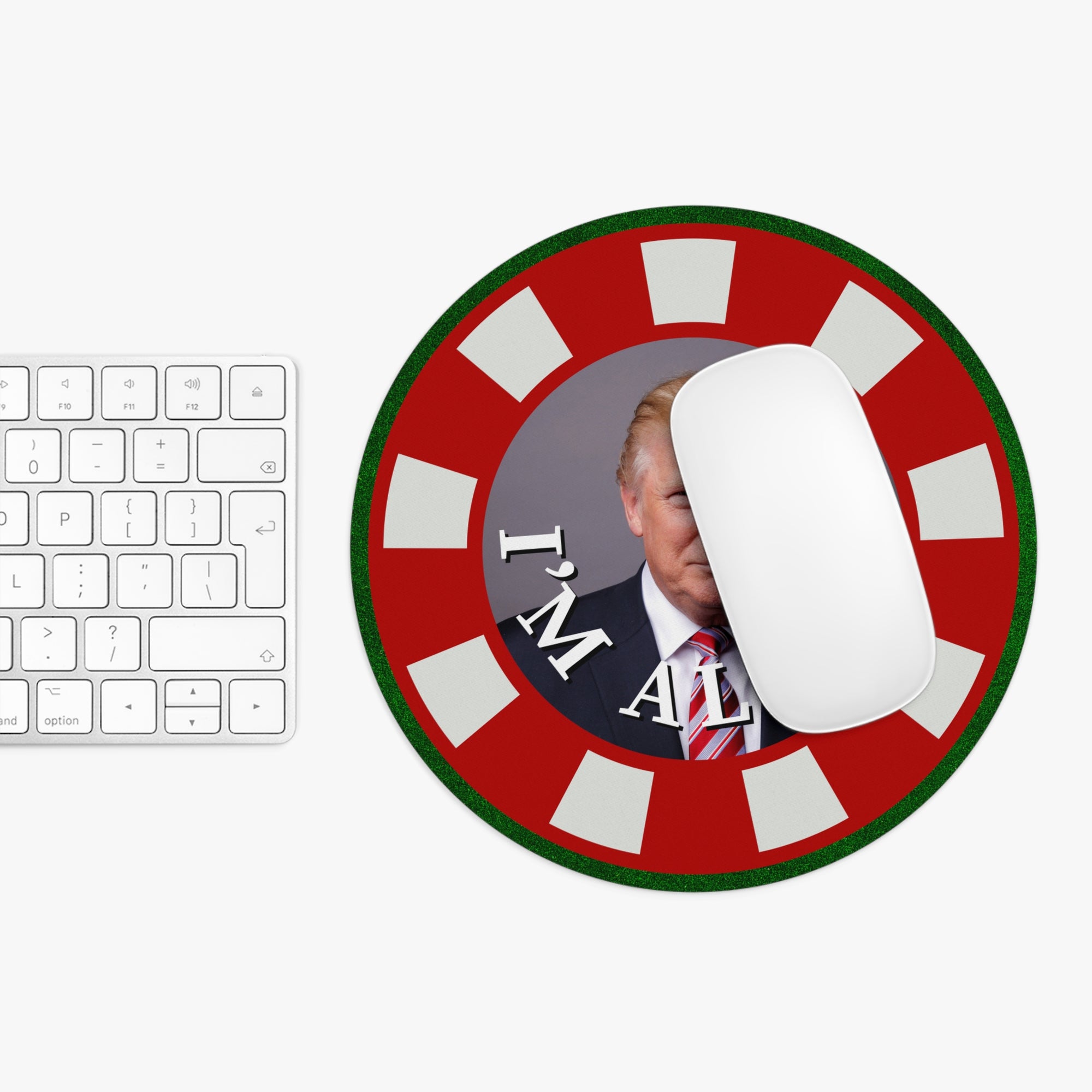 I'm All In with Trump Mouse Pad
