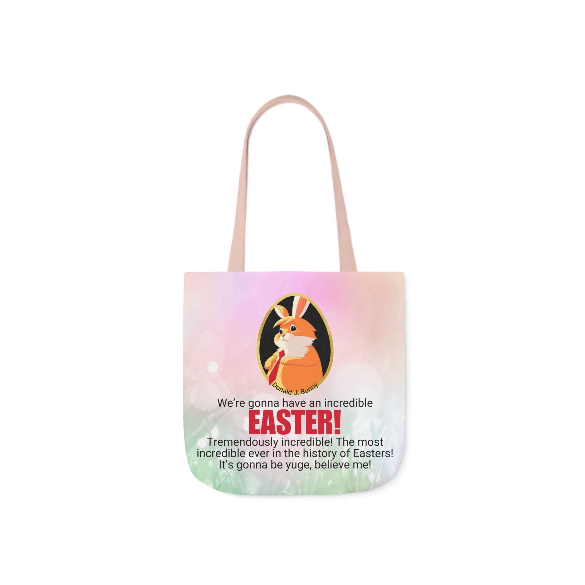 Incredible Easter Canvas Tote Bag - 5-Color Straps Printify