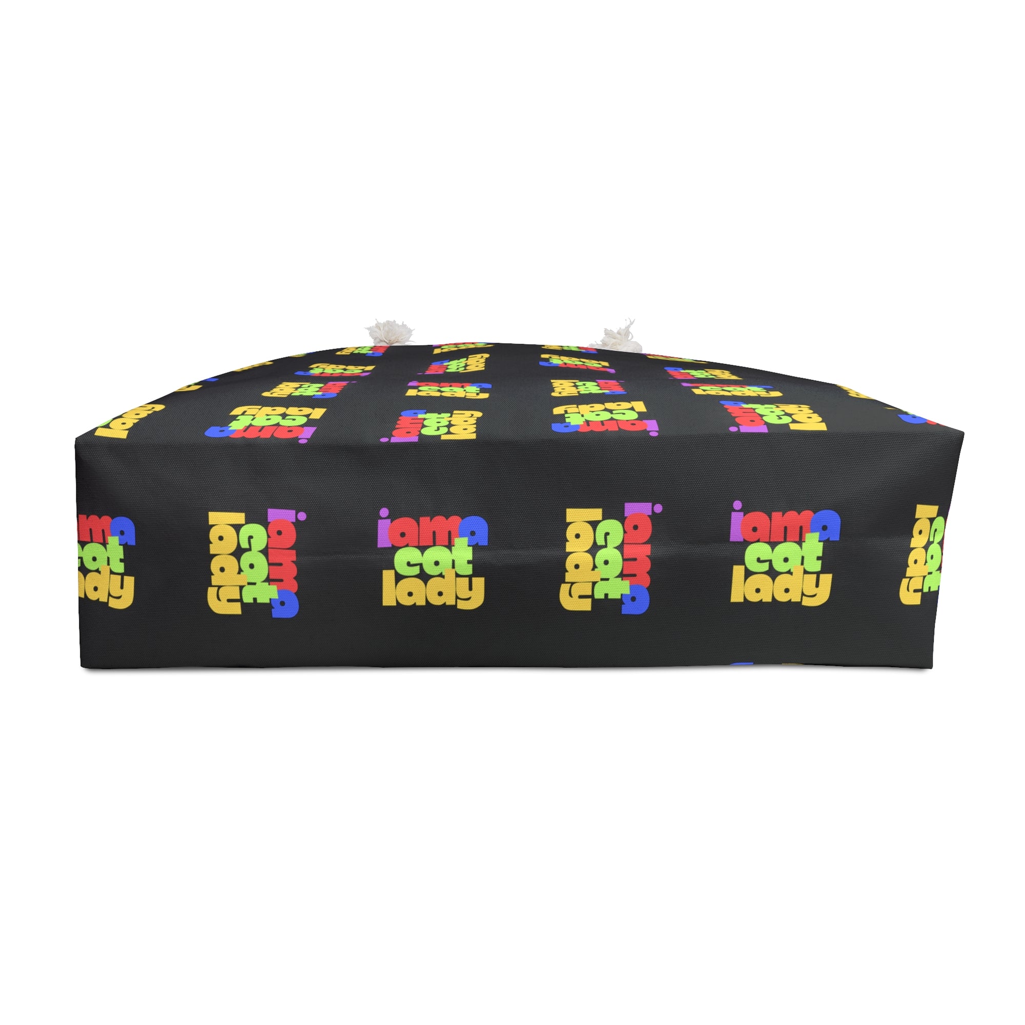 Colorful Cat Lady Weekender Bag