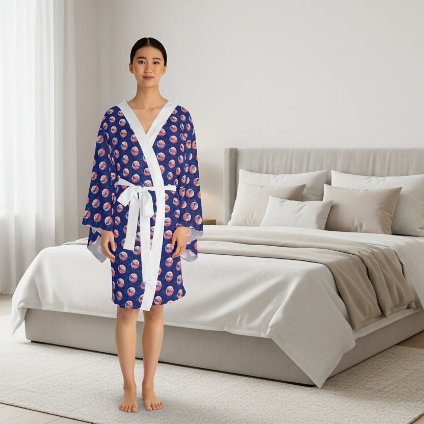 Opinionated Era Kimono Robe – Political Awareness Lounge Robe