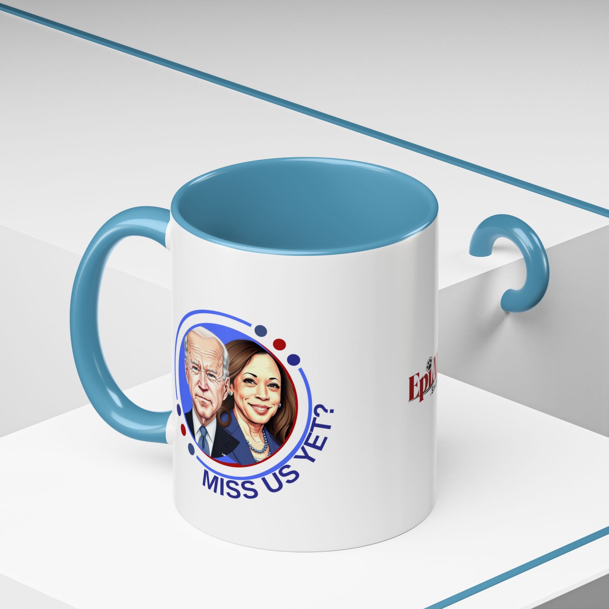 Political Humor Coffee Mug - "Miss Us Yet?" - 11/15oz Accent Mug