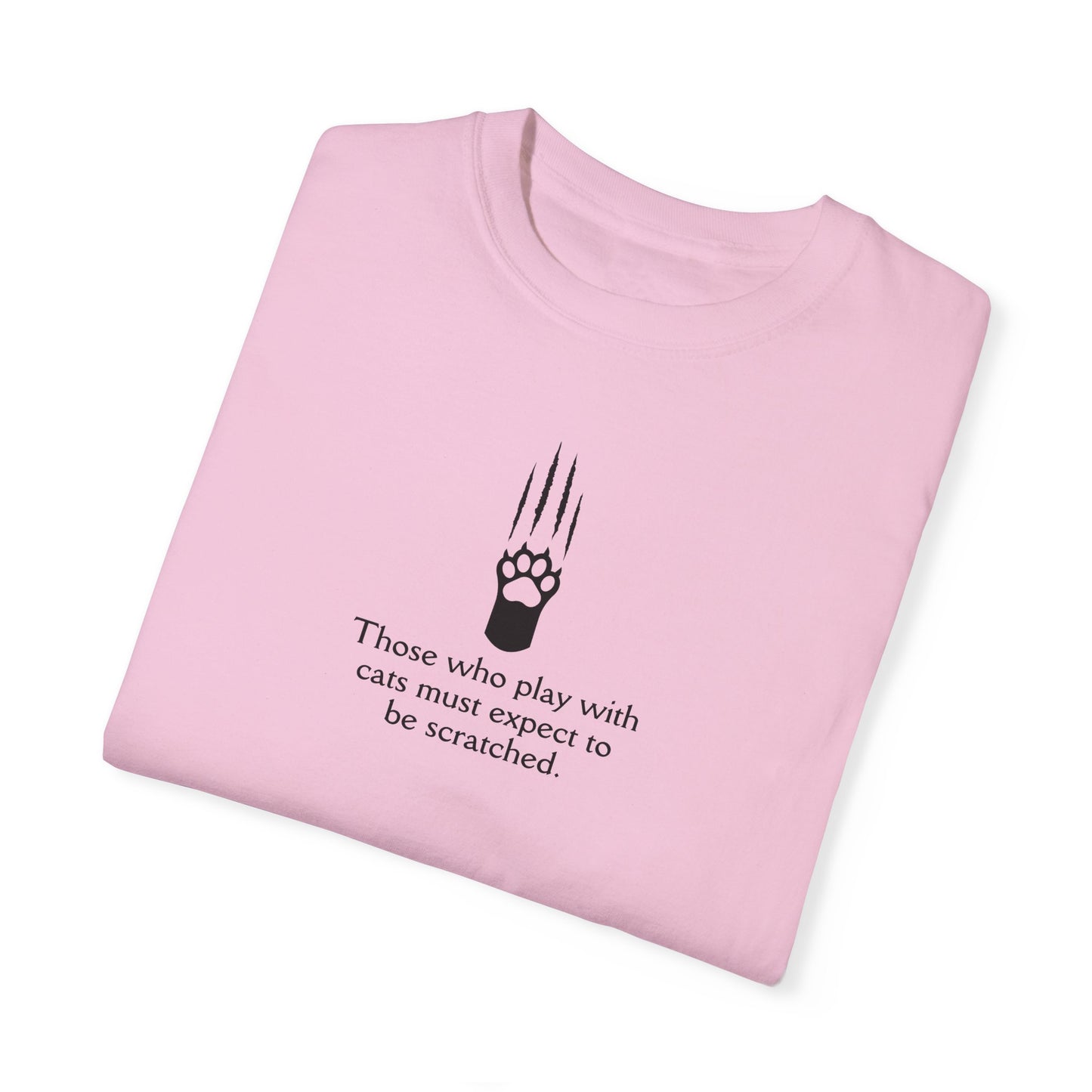 Cat Lover's Quote T-Shirt - Playful & Comfy Graphic Tee