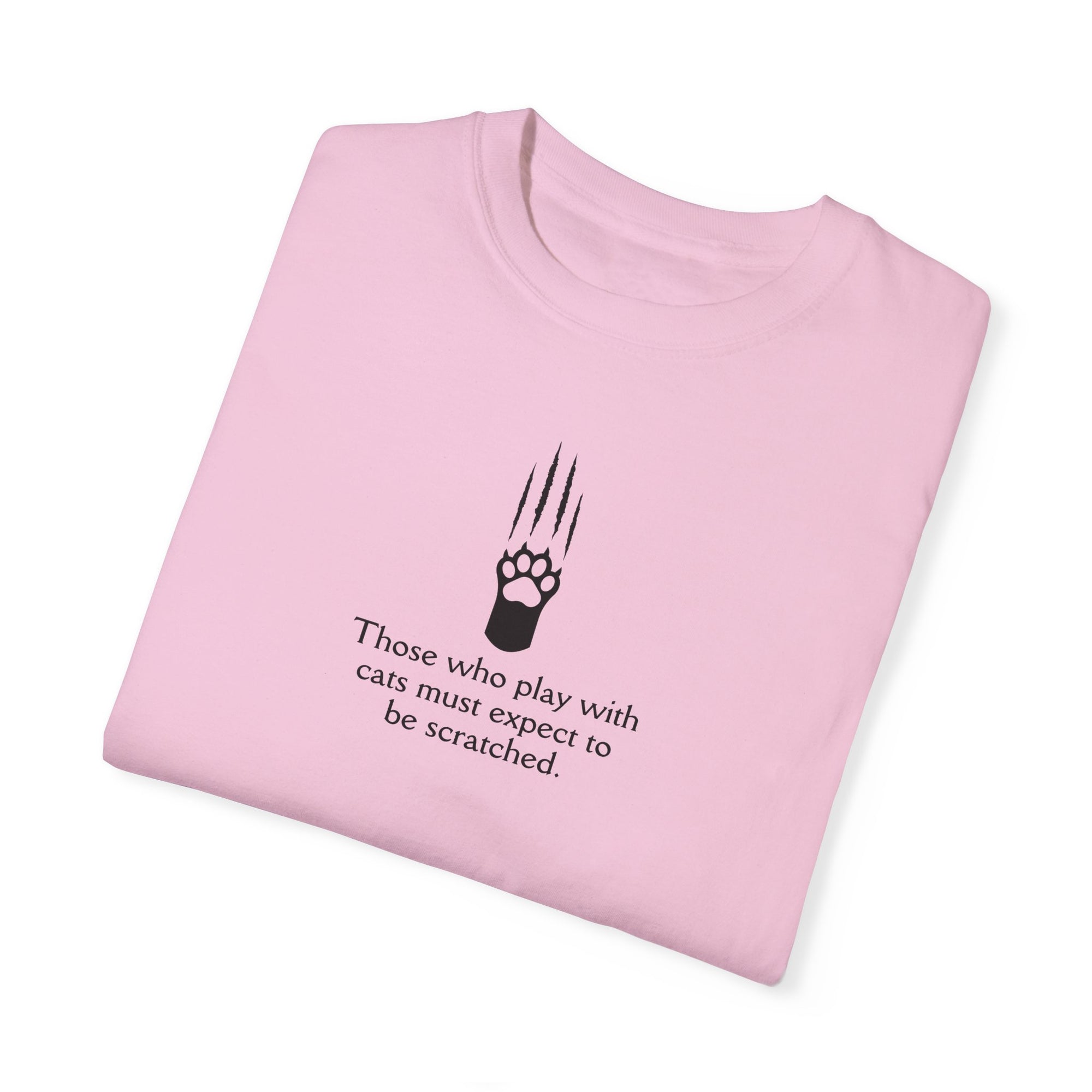 Cat Lover's Quote T-Shirt - Playful & Comfy Graphic Tee