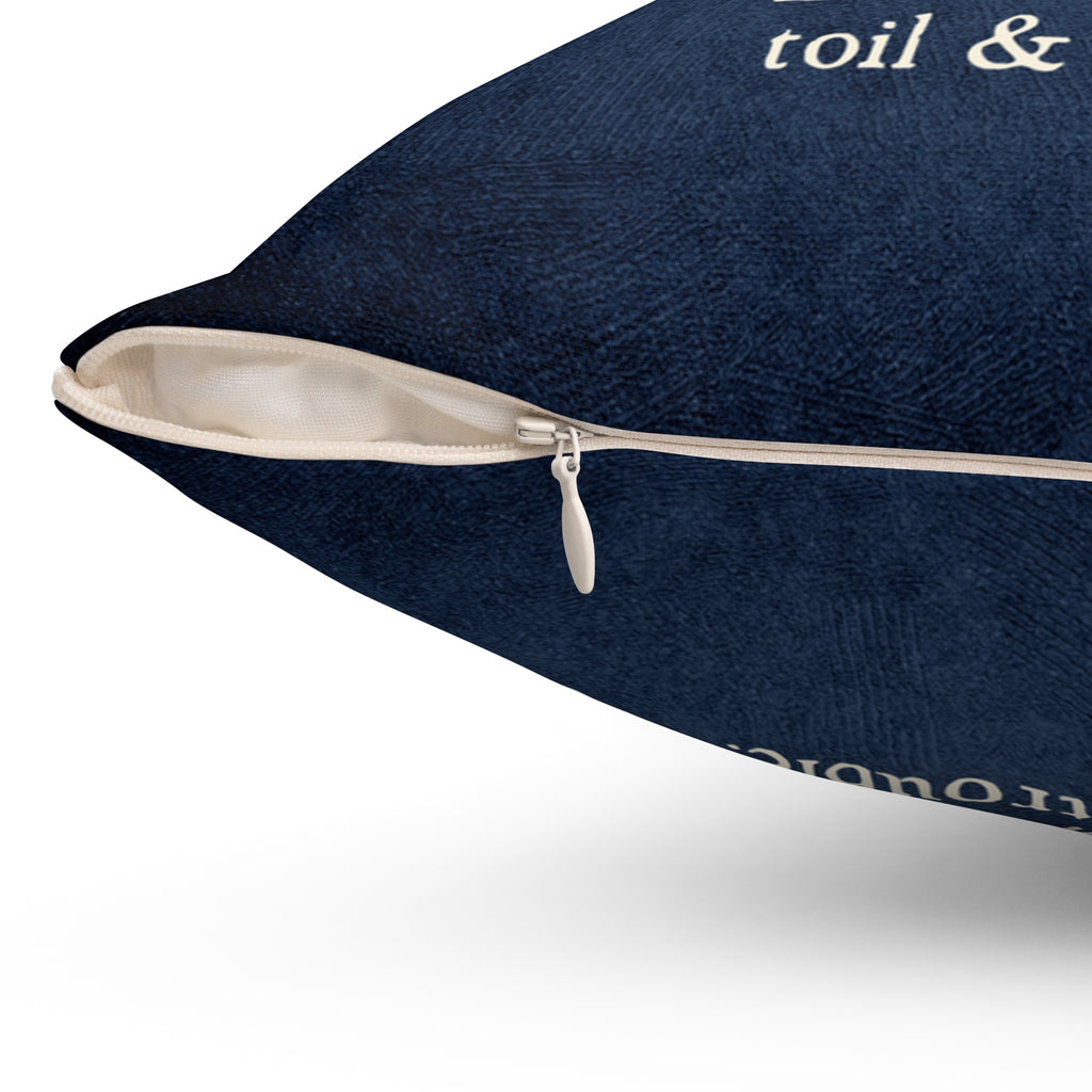 Double Double Toil & Trouble Decorative Pillow, Home Decor