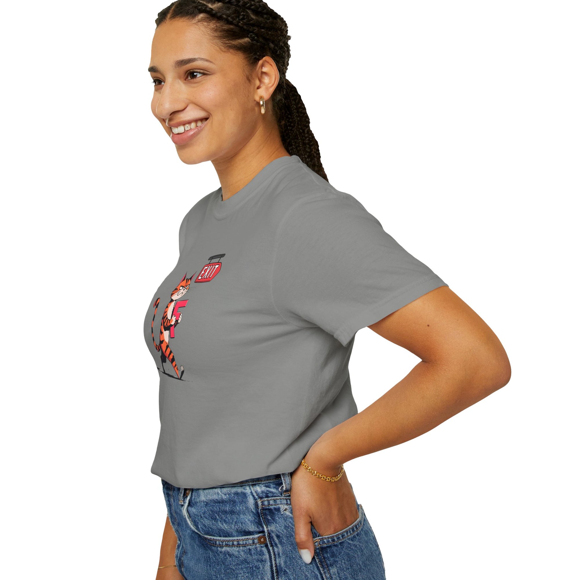 Getting the F Outta Here Unisex Garment-Dyed T-shirt
