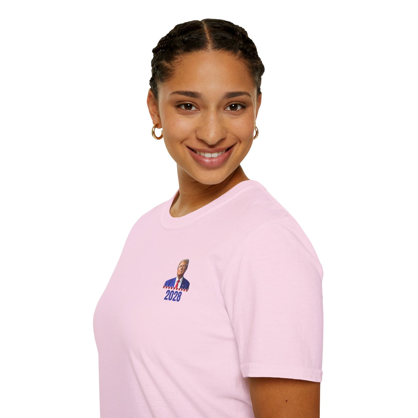 Trump 2028 Unisex Softstyle T-Shirt - Trump for President
