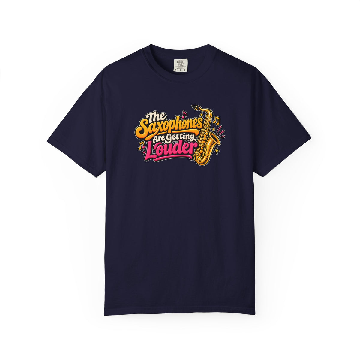 The Saxophones Are Getting Louder Retro Graphic Tee | Viral IYKYK Shirt