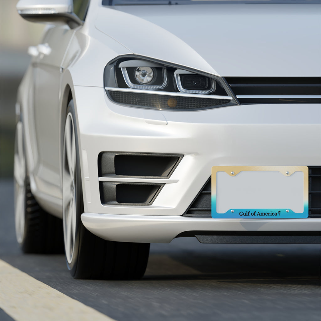 American Gulf Metal License Plate Frame