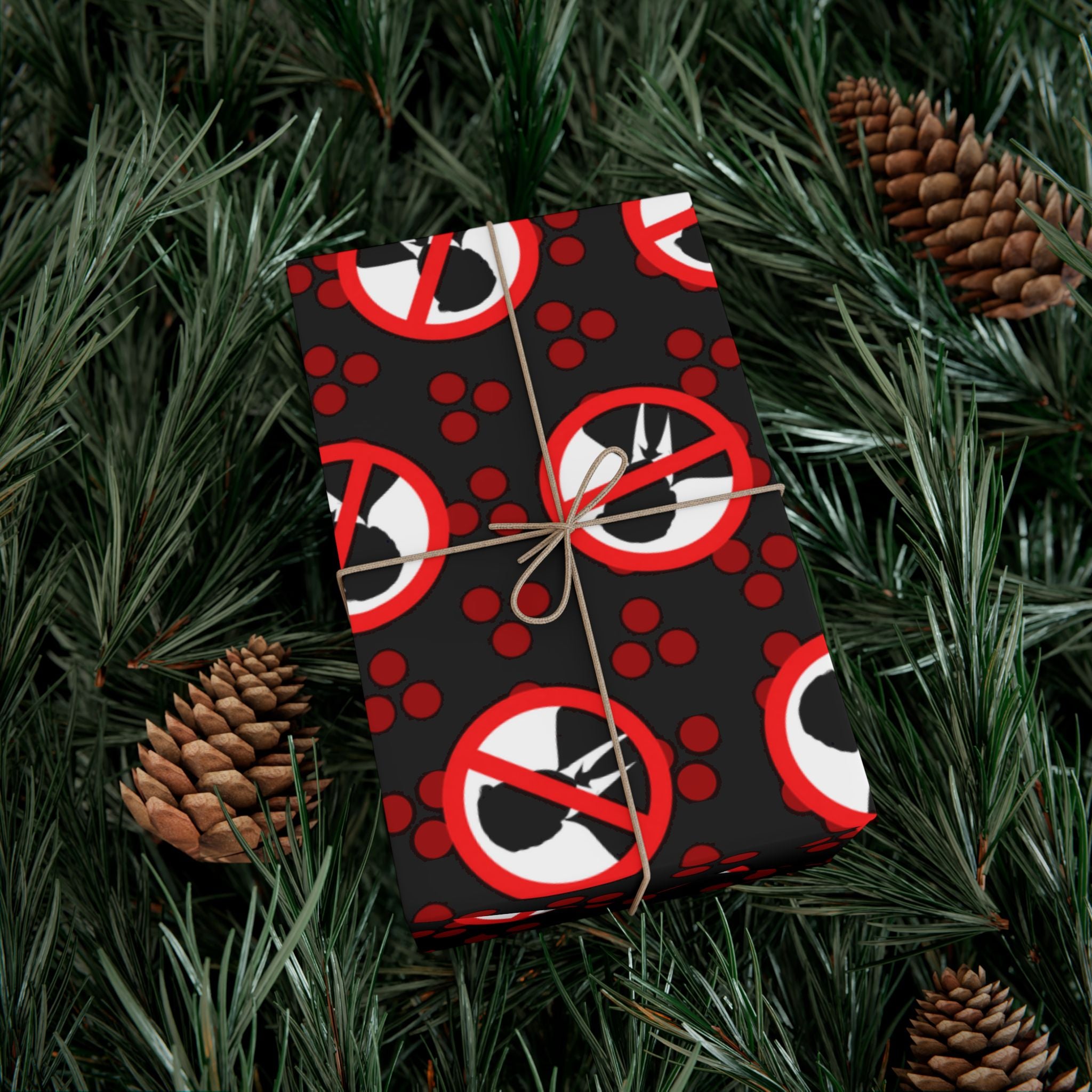 “Absolutely Not” Novelty Gift Wrap – Loud Opinions, Quiet Packaging
