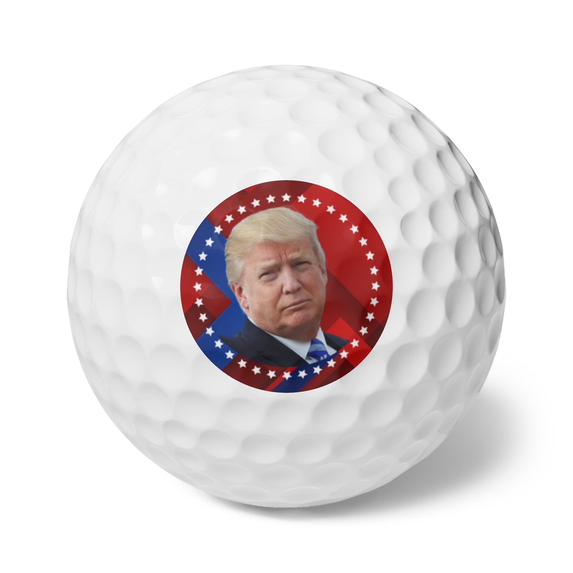 Donald Trump Golf Balls - 6 Pack with Patriotic Design Printify