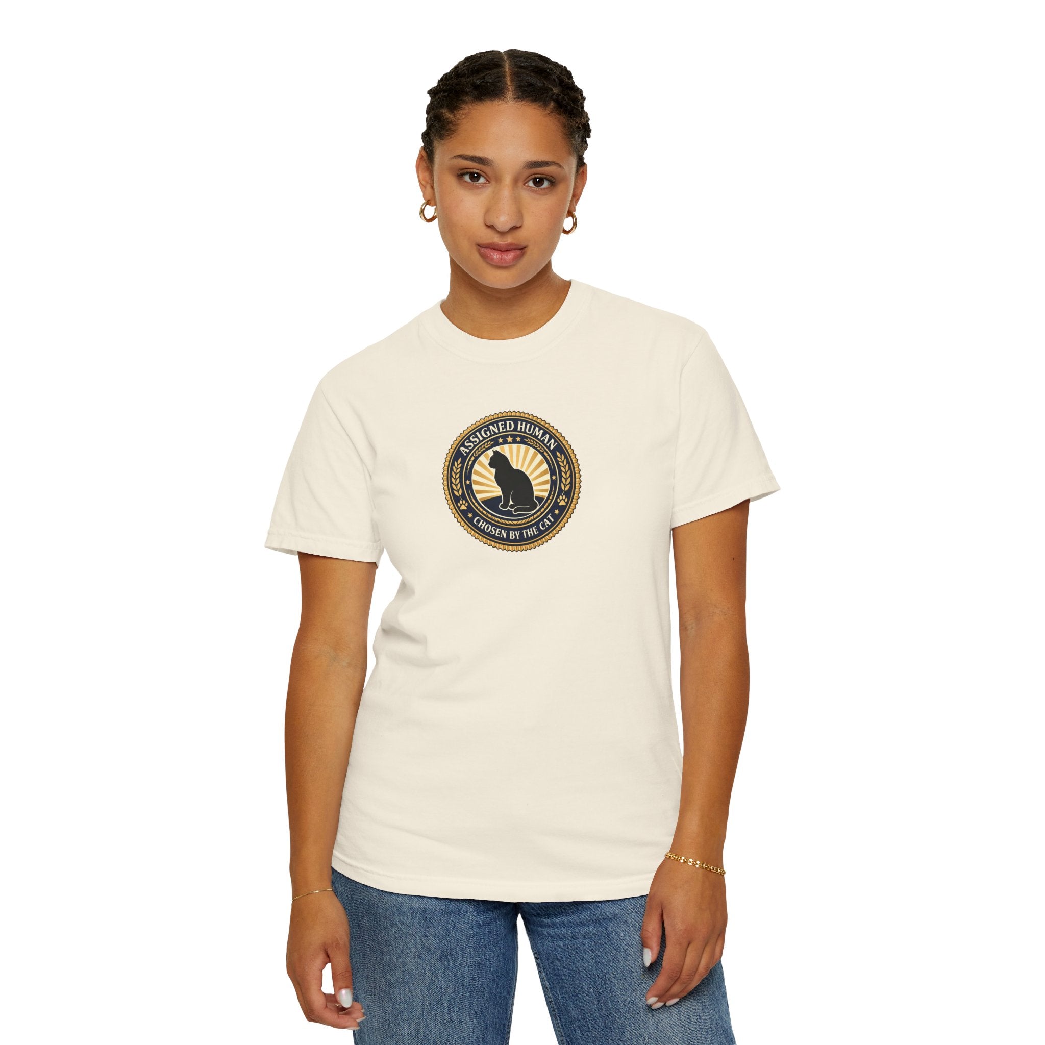 Assigned Human T-Shirt | Chosen by the Cat Tee