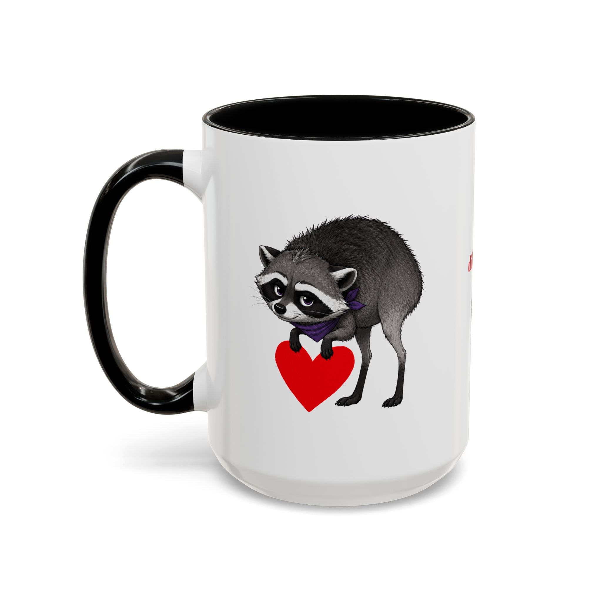 Jimothy “Be Different” Raccoon Mug