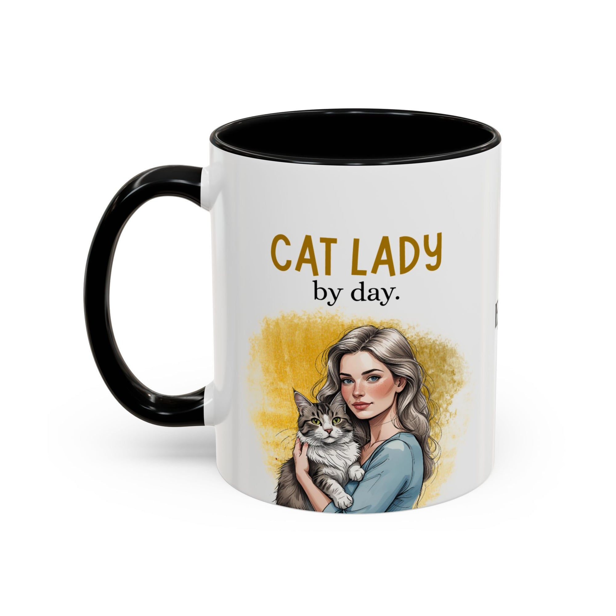 Cat Lady Hooker Funny Coffee Mug
