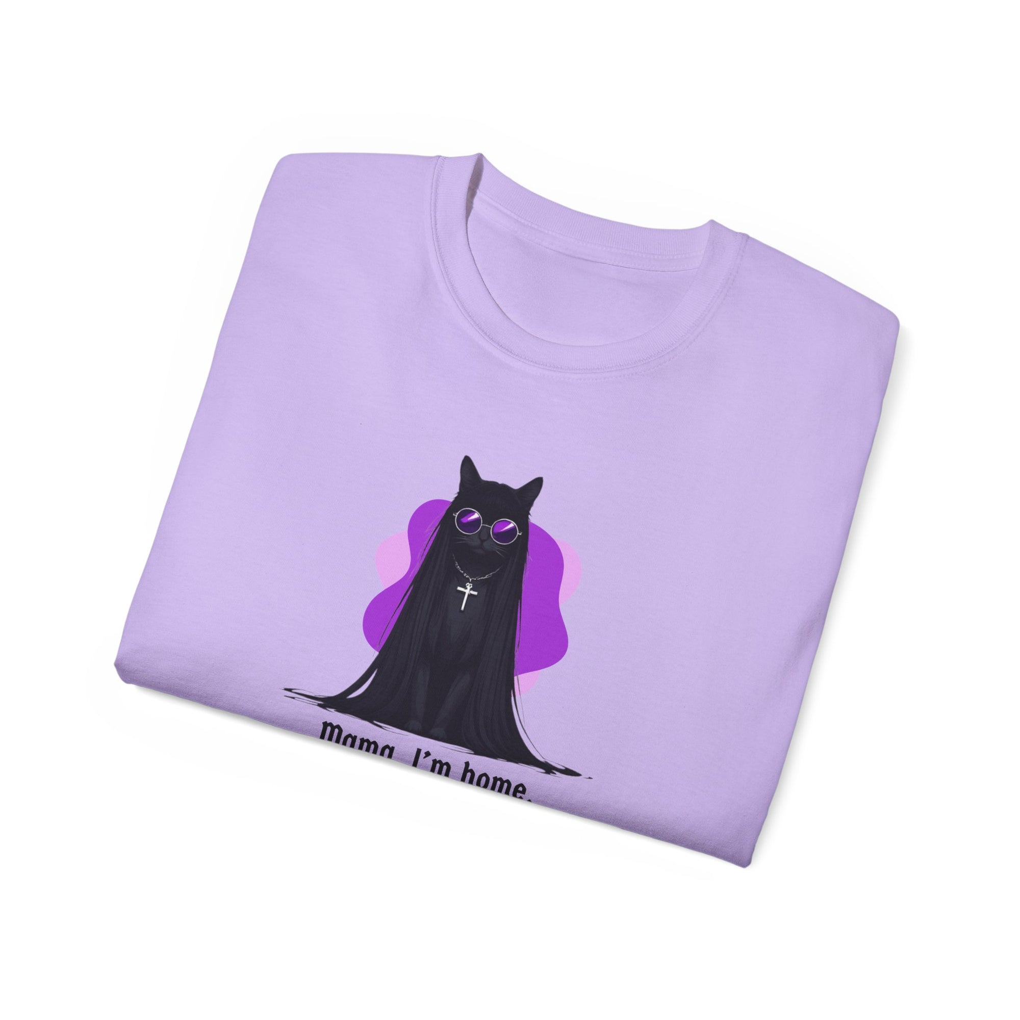 Mama I'm Home Ozzy Cat Graphic Tee