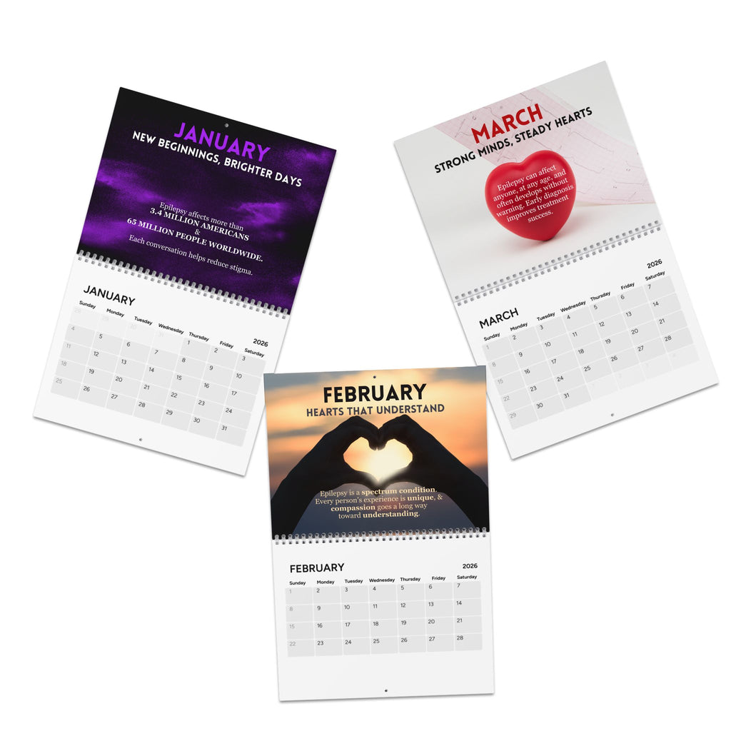 2026 Epilepsy Awareness Calendar - Seize the Moment