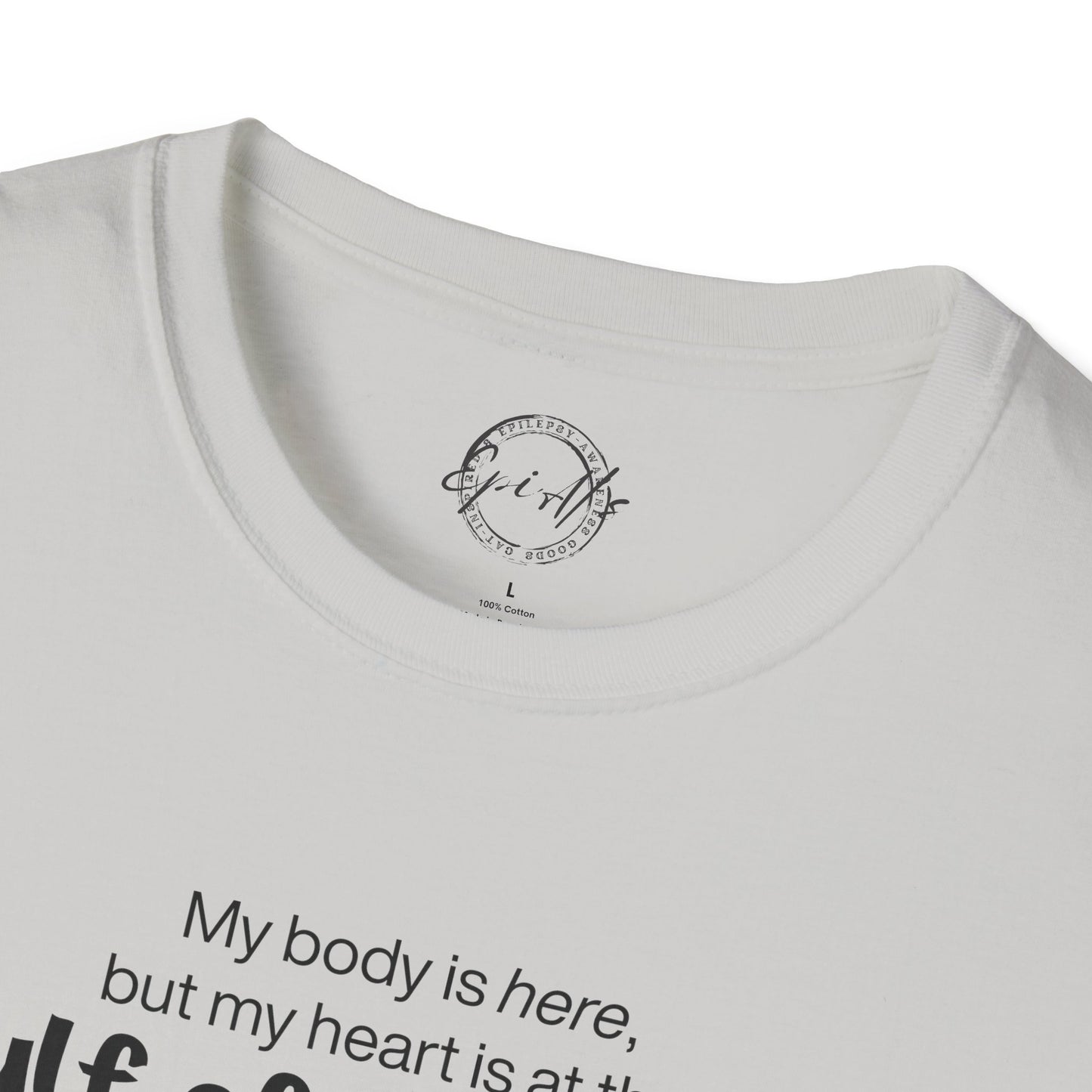 Heart at the Gulf of America Graphic T-Shirt - Perfect for Beach Lovers