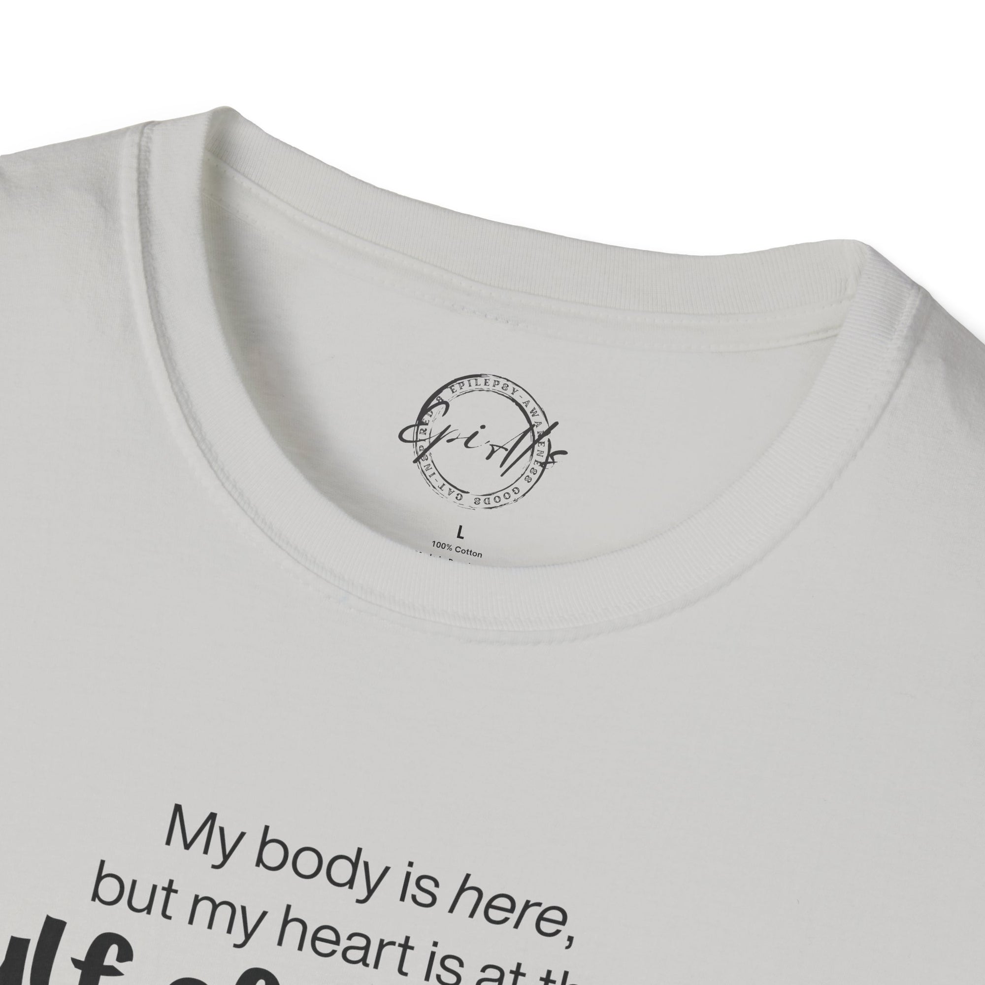 Heart at the Gulf Graphic T-Shirt - Perfect for Beach Lovers
